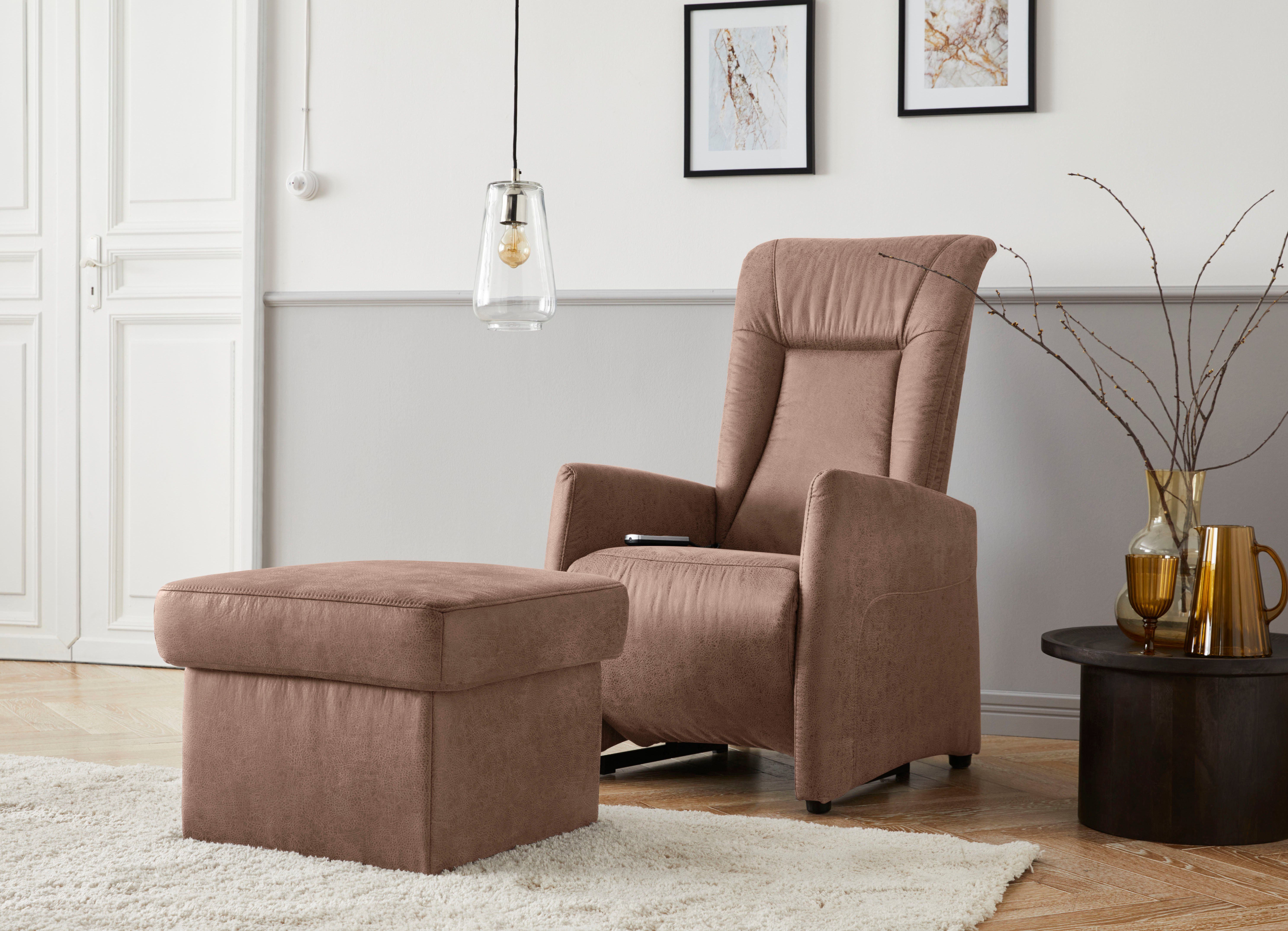 sit&more Relaxfauteuil MELISSA naar keuze elektrisch of handmatig verstelbaar, optioneel opstahulp