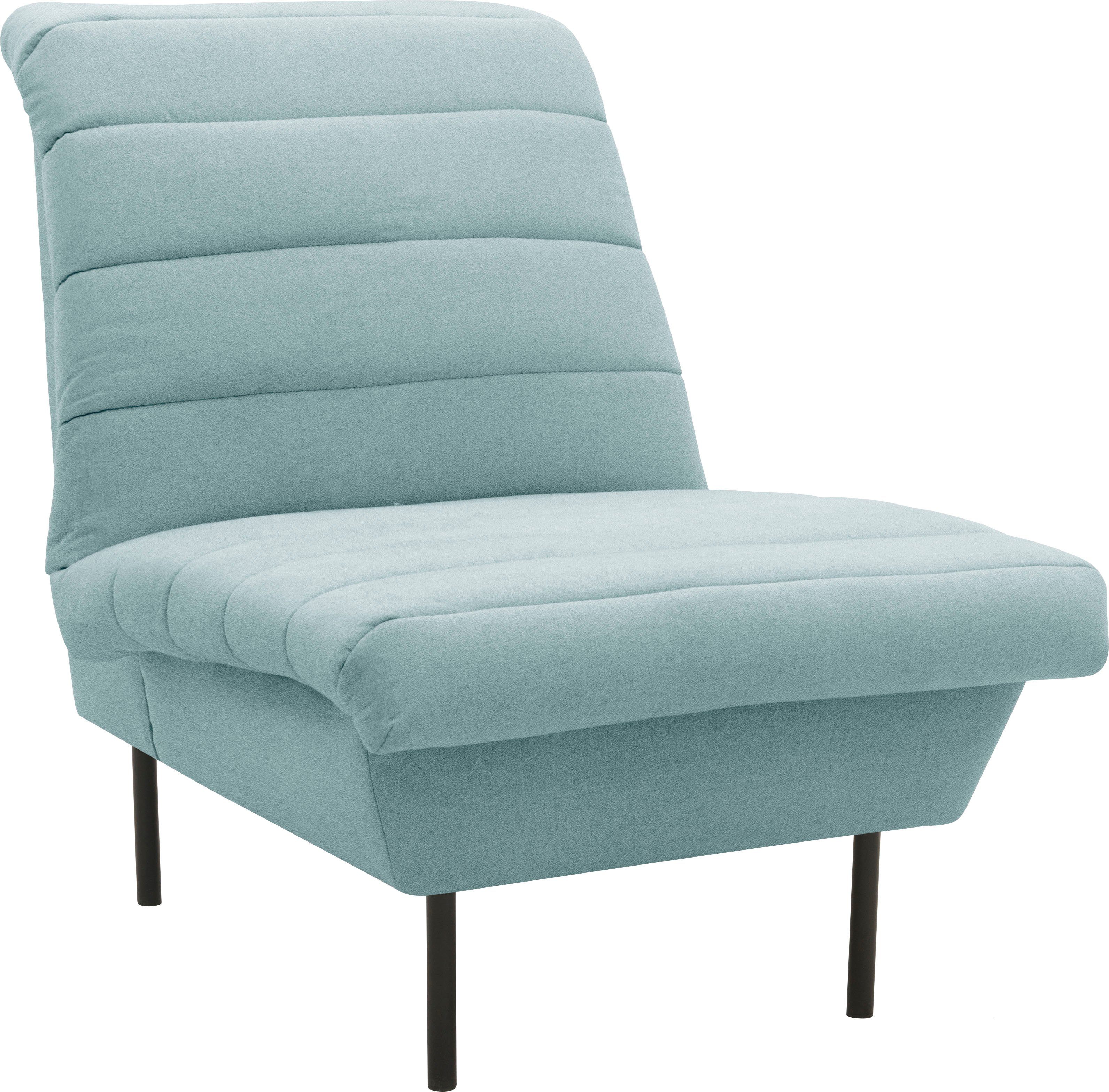 LOOKS BY WOLFGANG JOOP Fauteuil LOOKS IX Breedtestiksels, zonder armleuningen