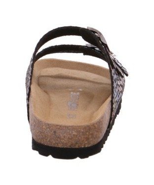 Rohde Slippers Alba , zomerschoenen, slippers, pantoffels met kleurrijke print, g-breedte = breed