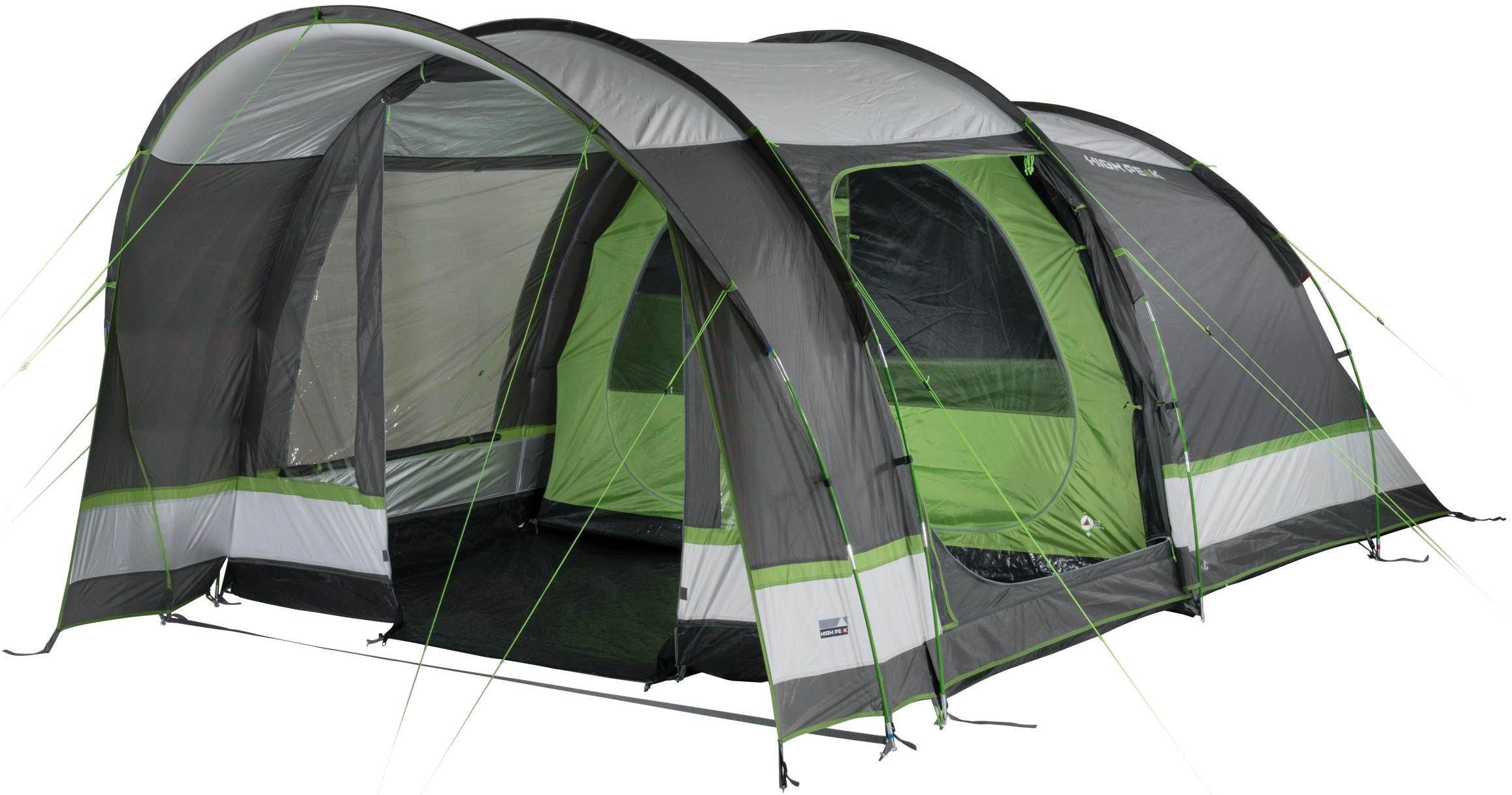High Peak Tunneltent Brixen 4.0 tenten grijs