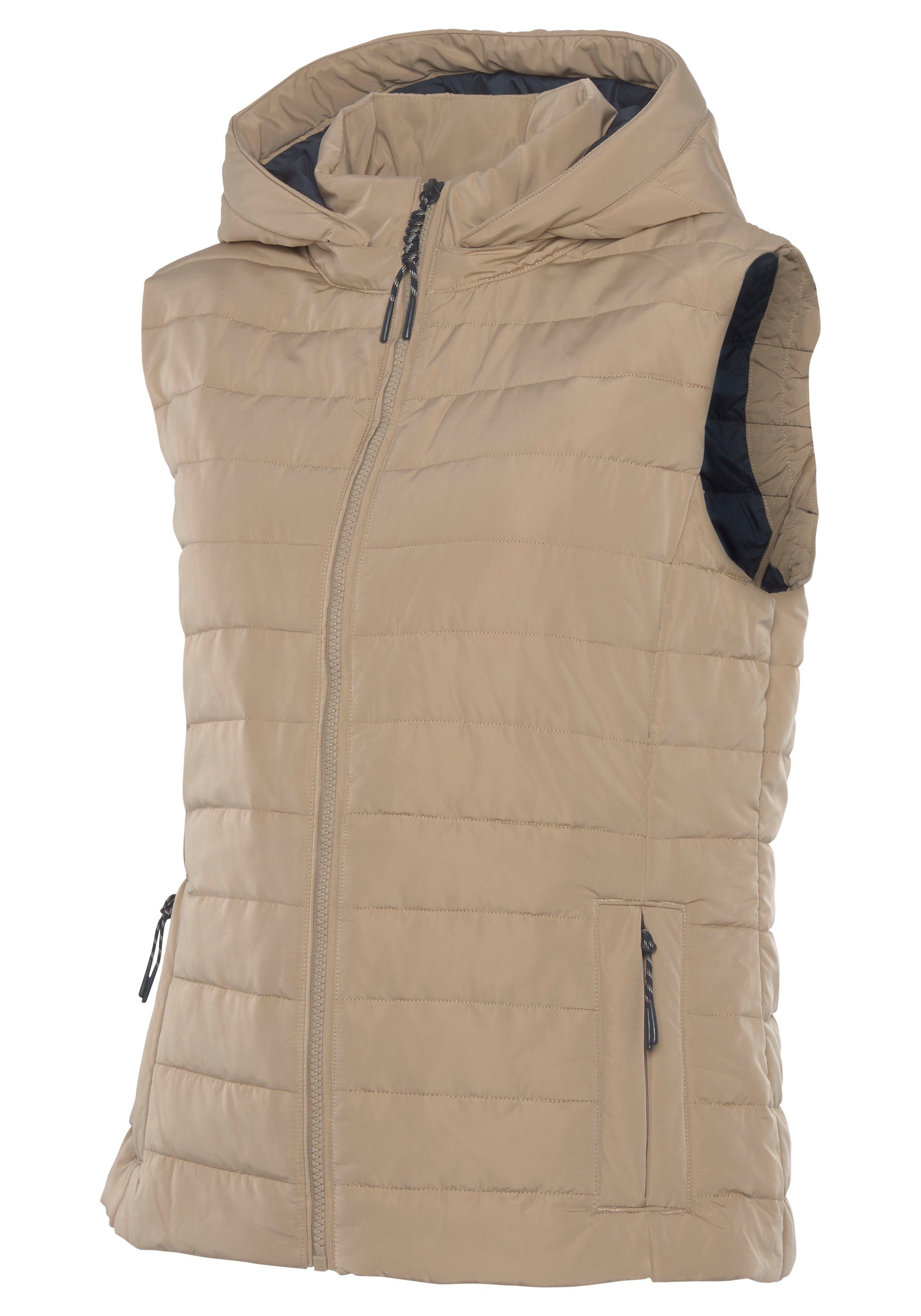Elbsand Bodywarmer met afneembare capuchon