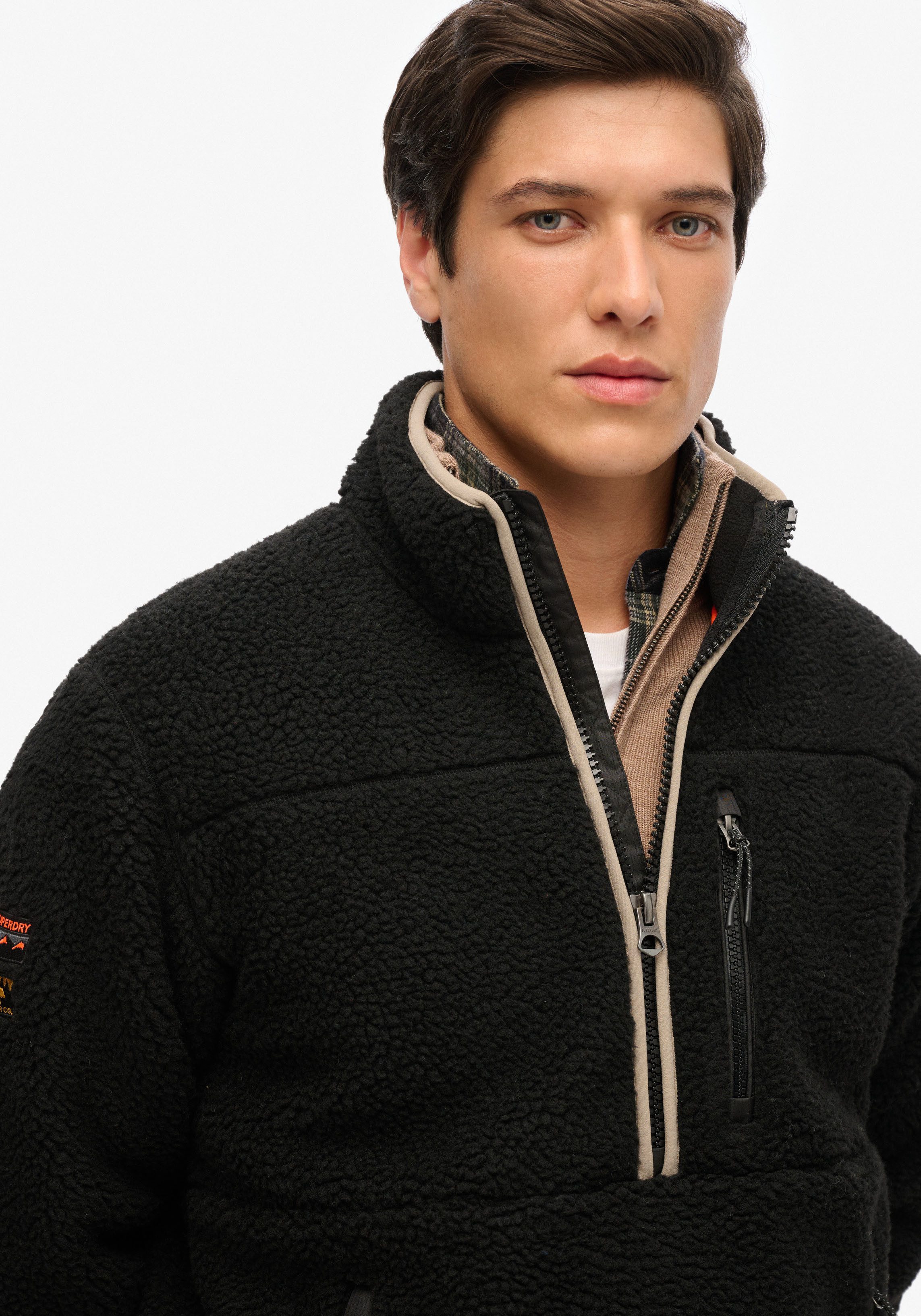 Superdry Fleecetrui OUTDOOR FLEECE HALF ZIP