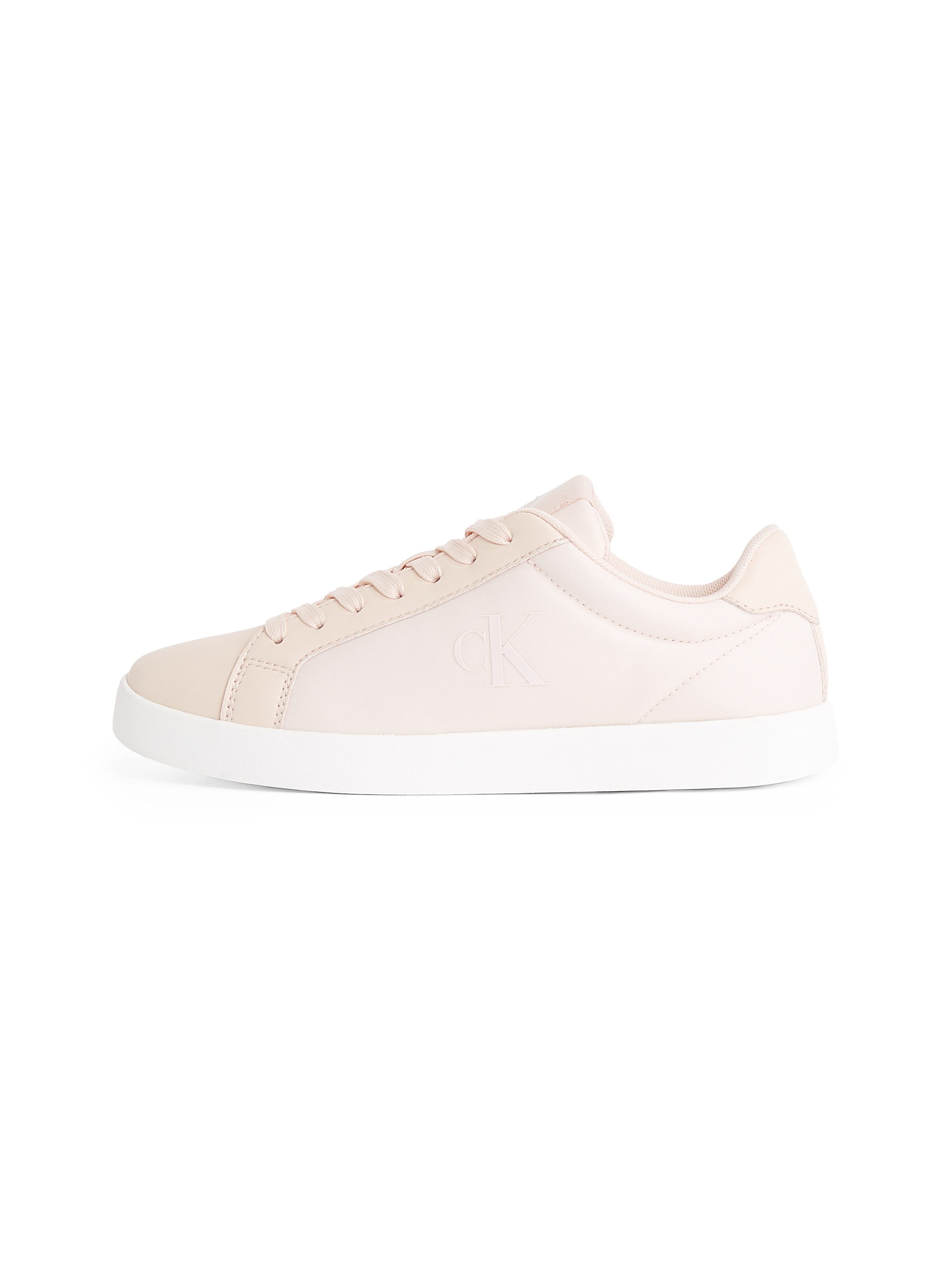 Calvin Klein Sneakers 3 CUPSOLE NY WN , veterschoenen, vrijetijdssneaker, lage schoen met gewatteerde schacht
