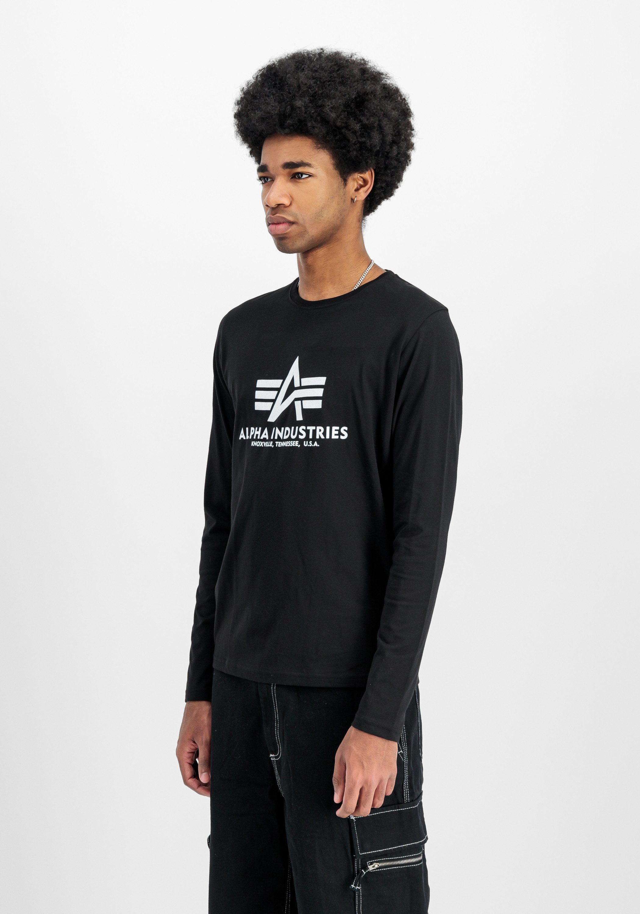 Alpha Industries Longsleeve Alpha Industries Men - Longsleeves Basic T - Longsleeve