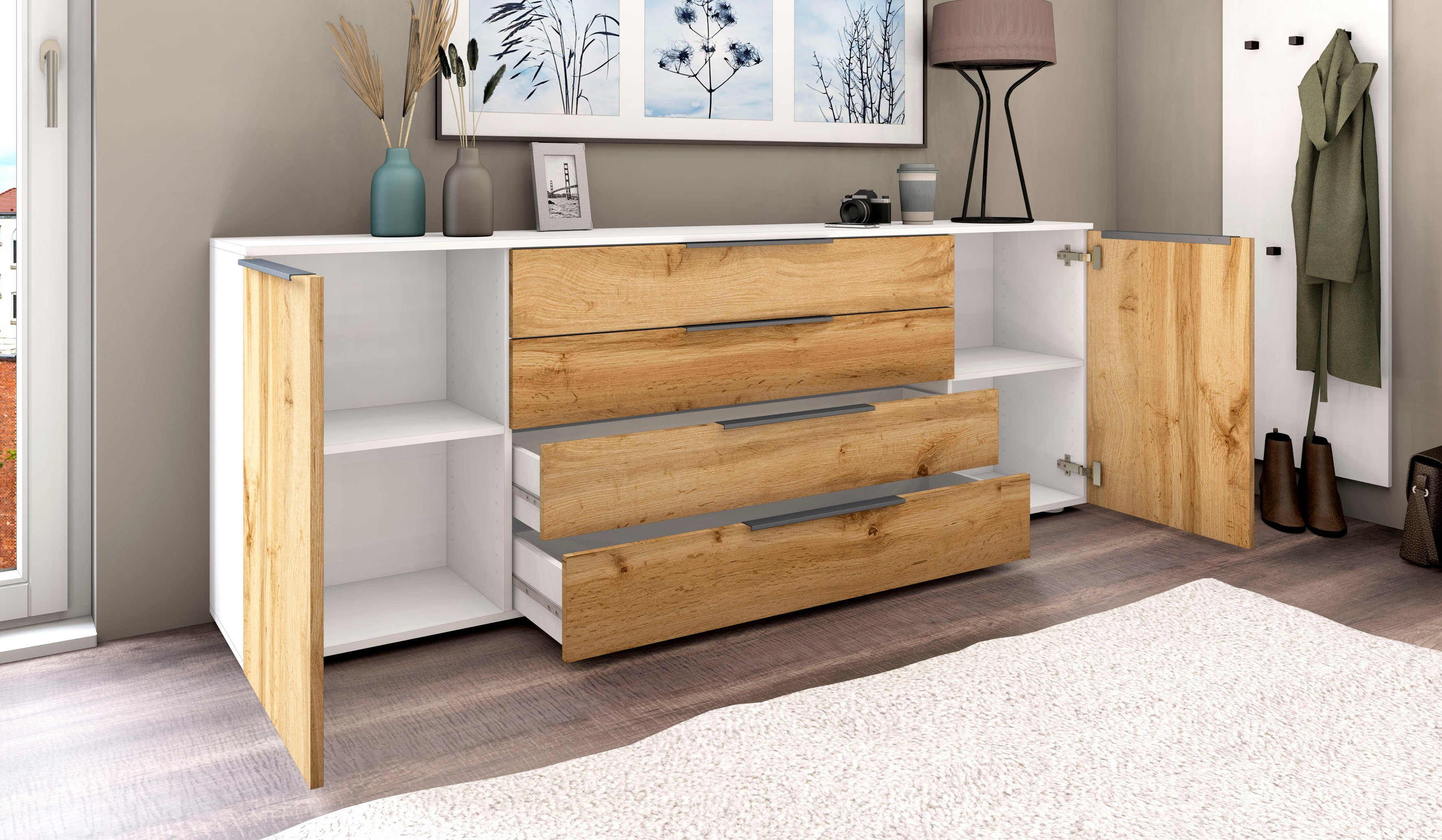 borchardt Möbel Dressoir Tom Breedte 200 cm