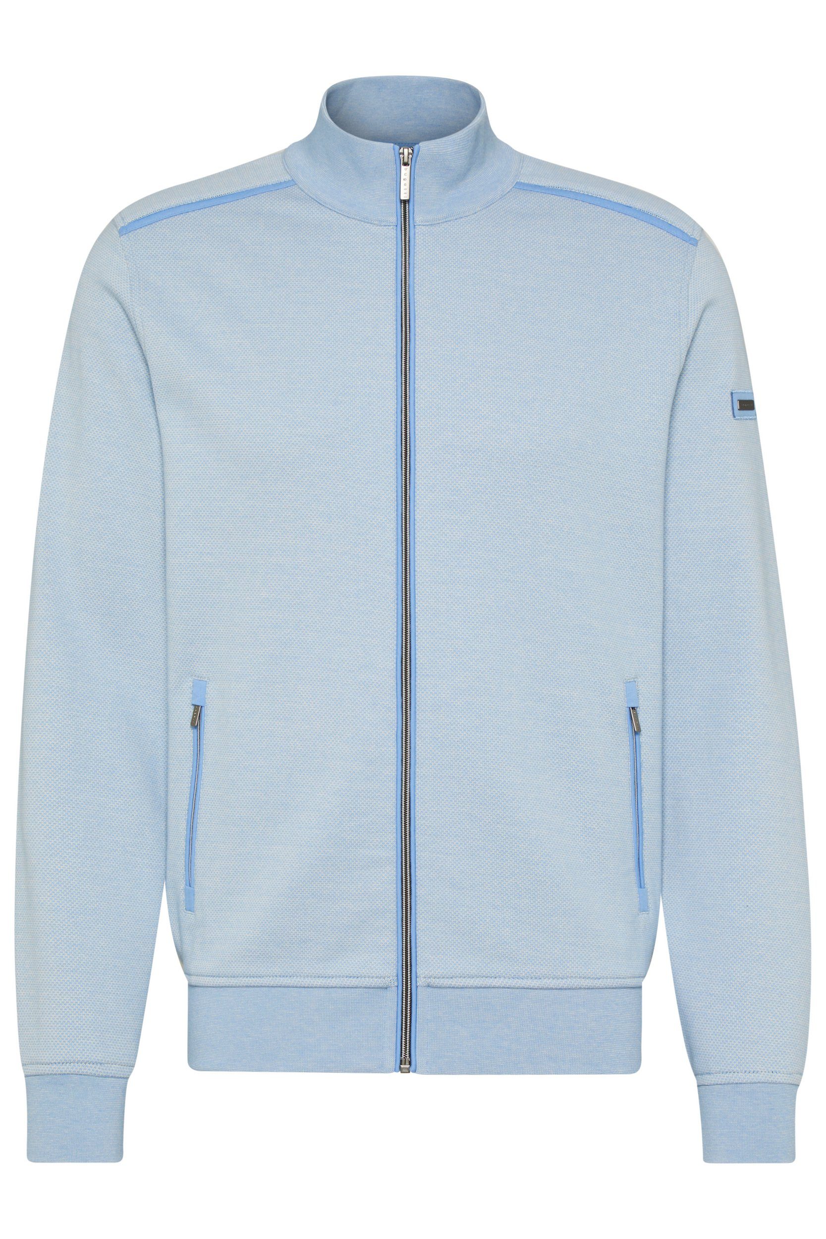 Bugatti Sweatshirt met collegkraag
