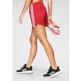 adidas short woven 3-stripes sport shorts rood