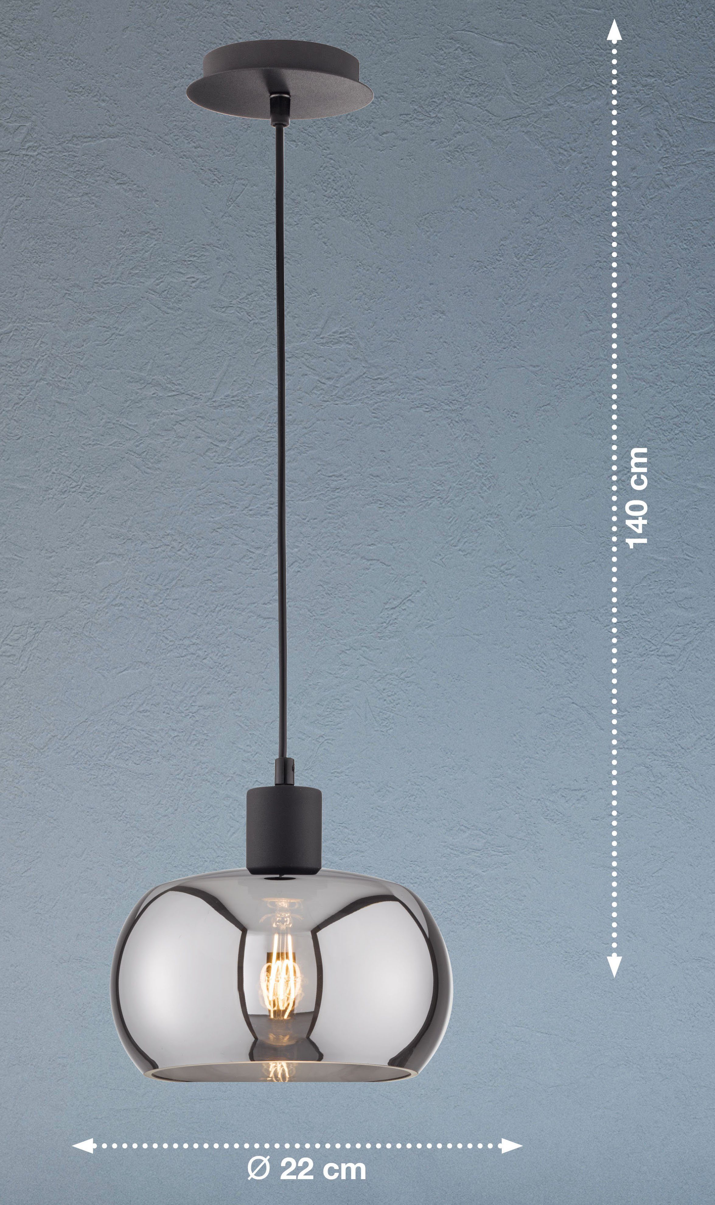 Honsel Leuchten Hanglamp Dima (1 stuk)