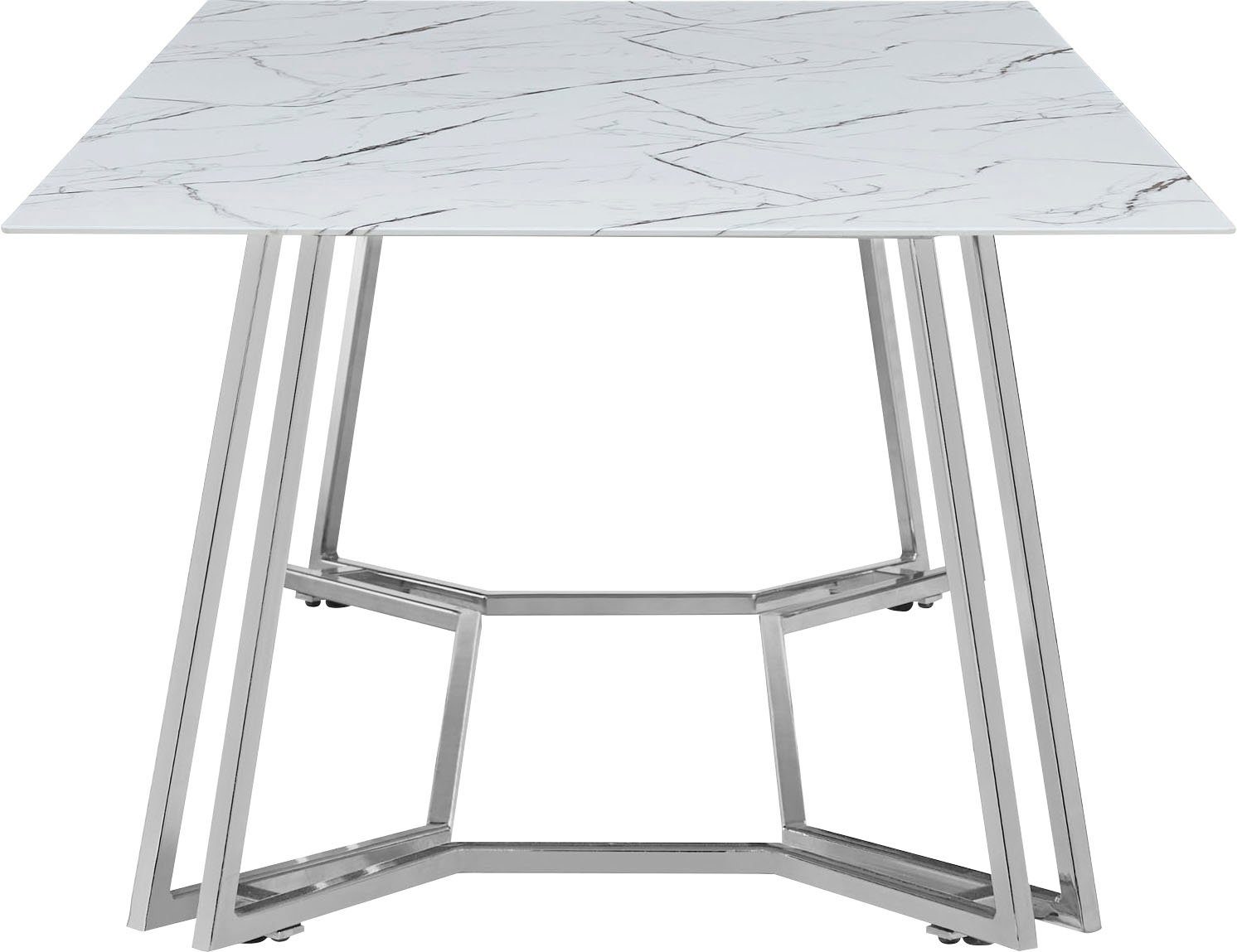SalesFever Salontafel Tafelblad in marmerdesign