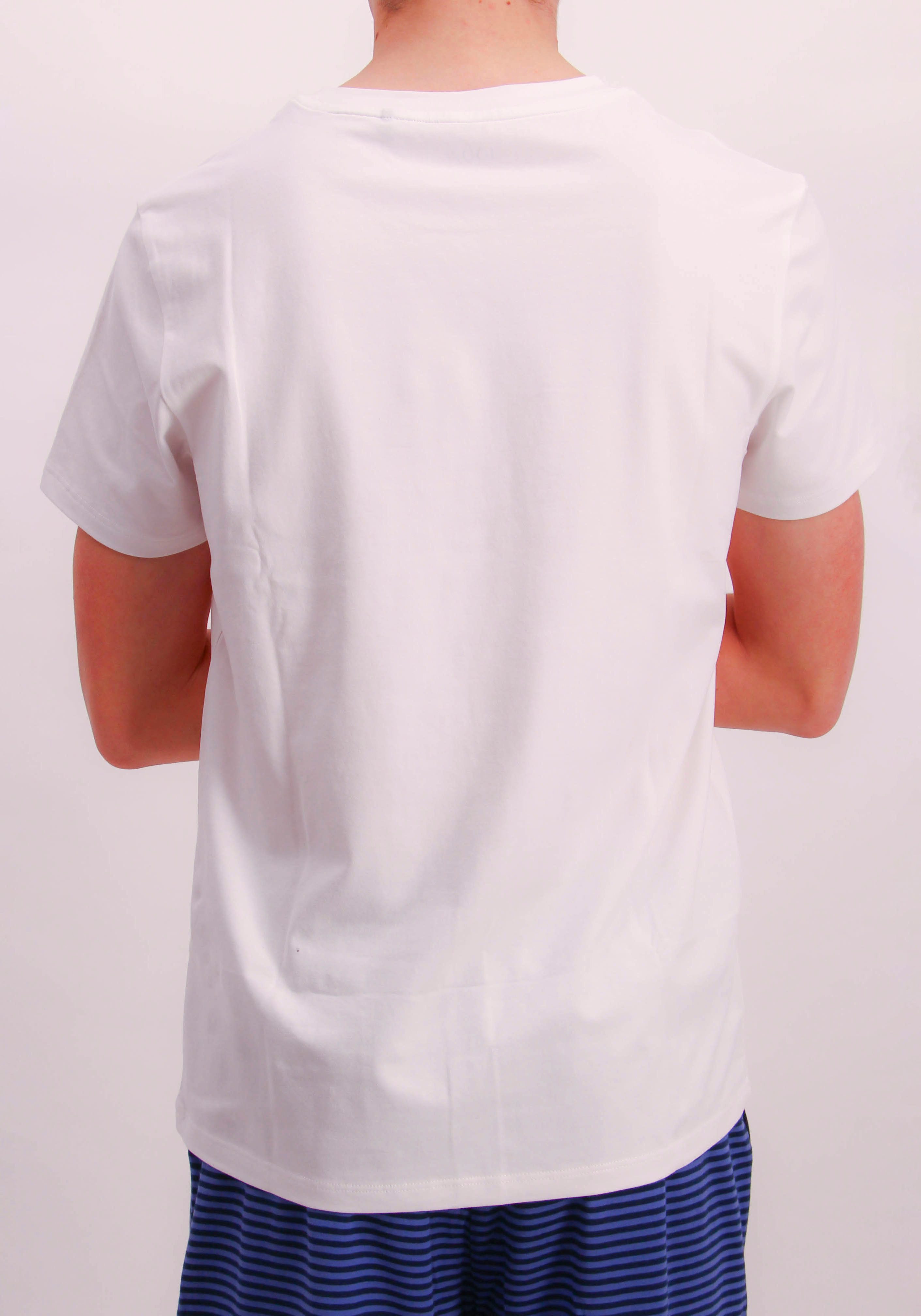 JOOP! Shortama gestreepte broek, bindband, shirt korte mouw (2-delig)