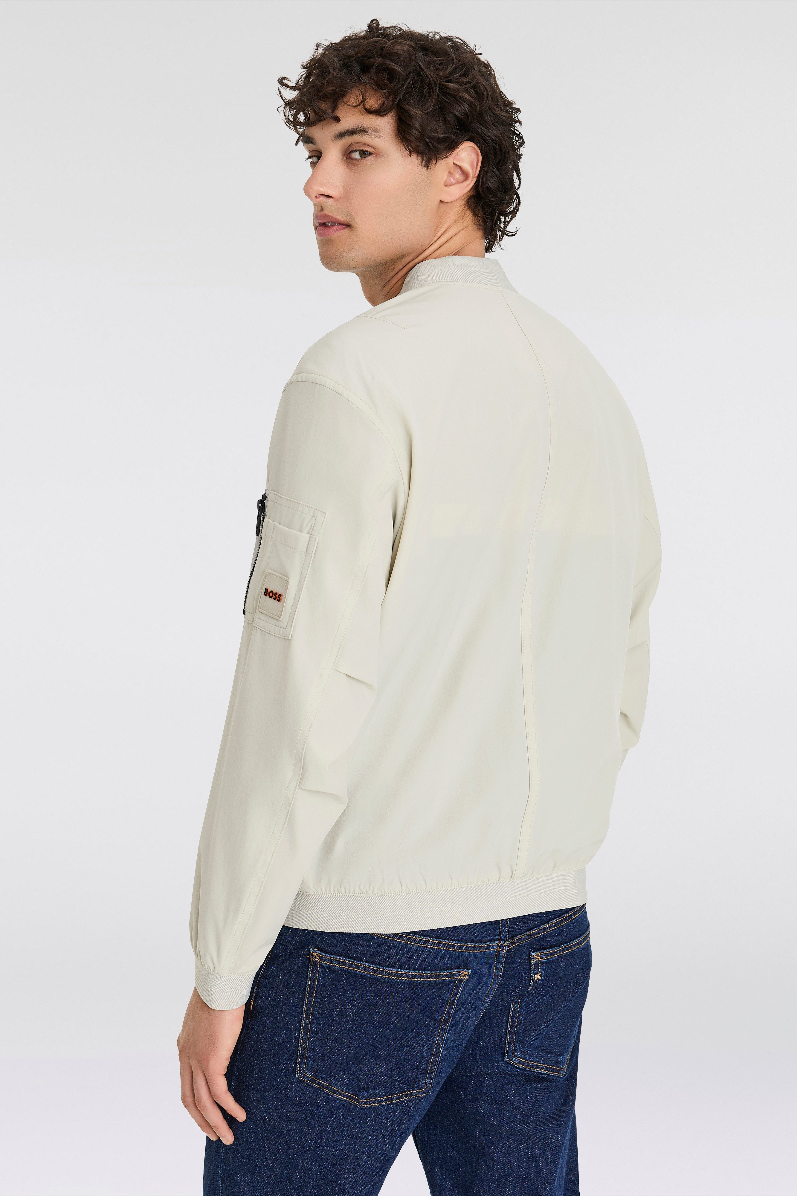 Boss Orange Blouson Oneth met mouwzakje