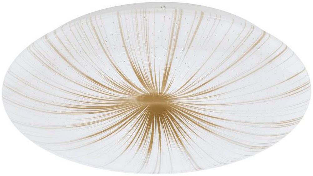 EGLO Plafondlamp NIEVES 1 Woonkamerlamp, slaapkamer, keuken, hal, tijdloos design (1 stuk)