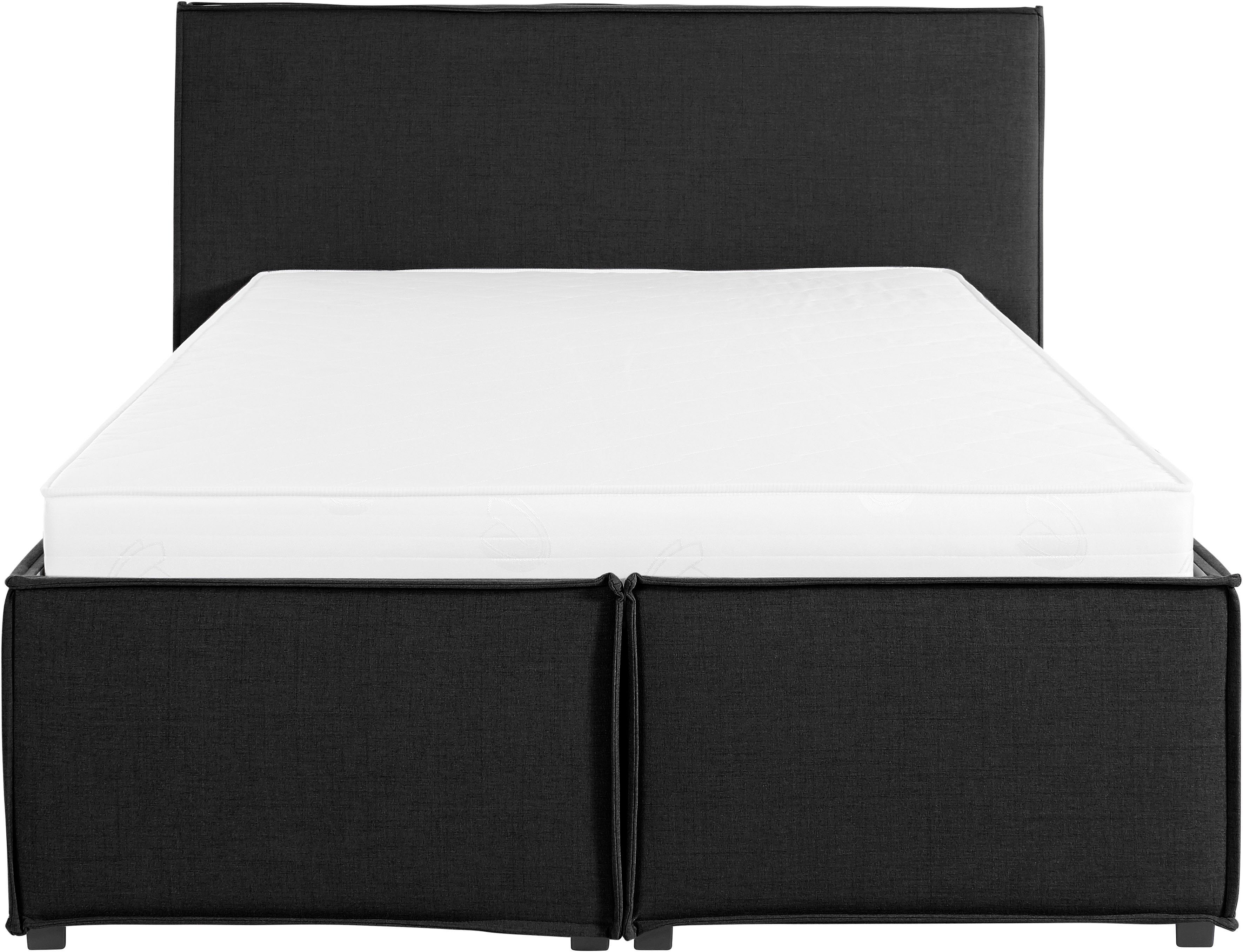 LeGer Home by Lena Gercke Gestoffeerd bed Isaline naar keuze zonder matras of met 3 matrassoorten, hoofdbordhoogte 107 cm
