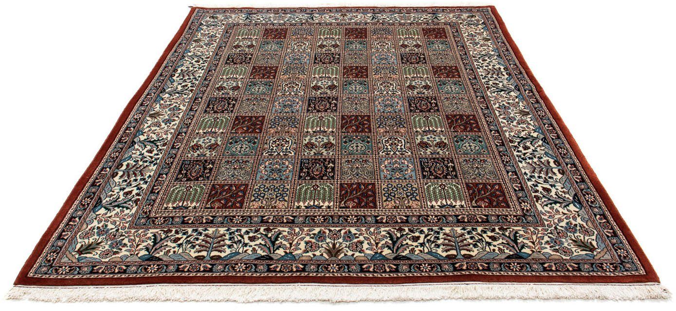 morgenland Wollen kleed Moud velden 239 x 181 cm Uniek exemplaar met certificaat