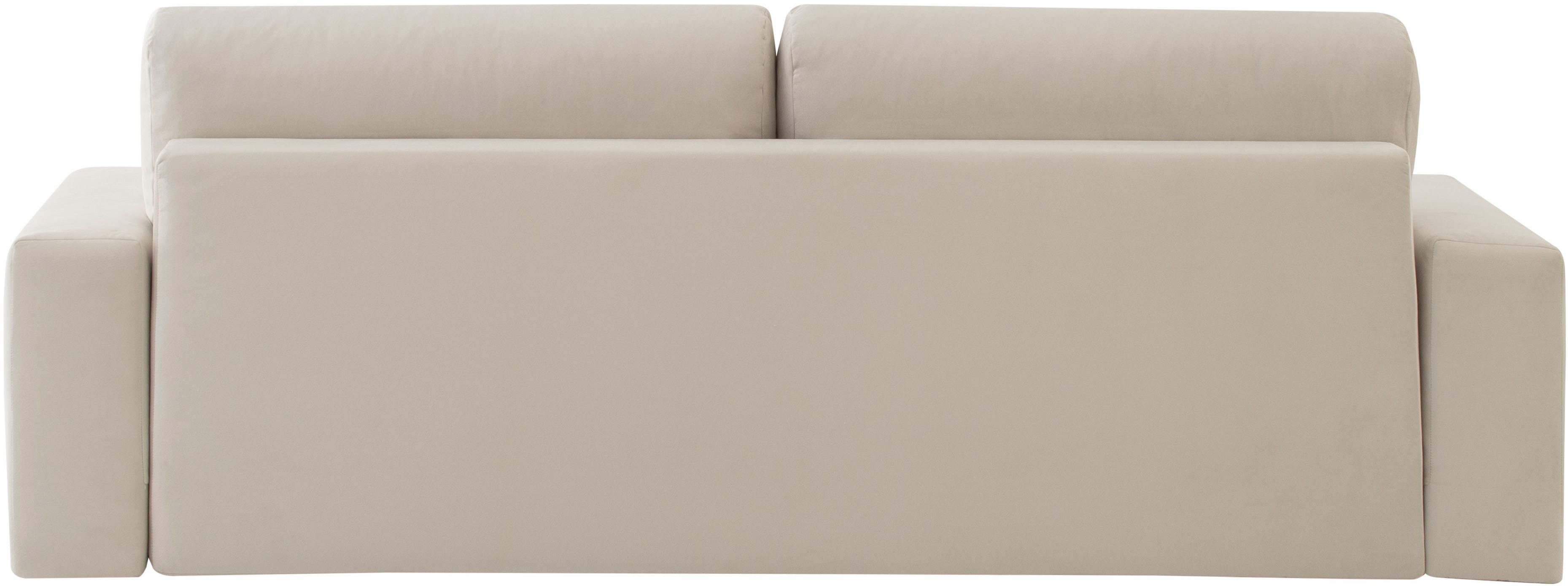 LeGer Home by Lena Gercke Slaapbank Imoga, kussen met slaapfunctie, 3-zits bank, bank met bedlade in moderne kleuren en stoffen, bedfunctie, ligoppervlak: 200x150 cm