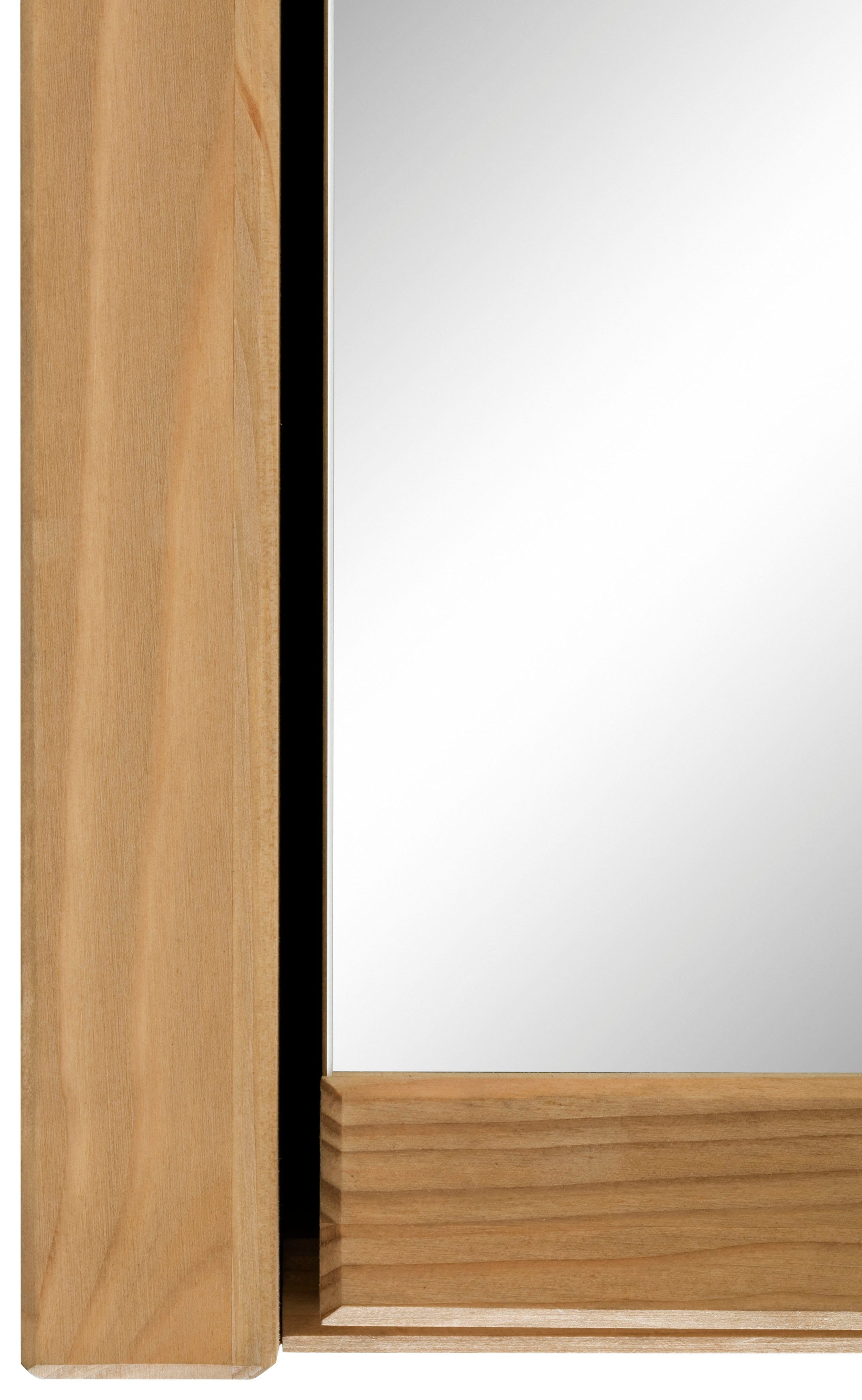 Home affaire Spiegelkast TINA Badkamermeubel, spiegel, breedte 61,5 cm, massief hout