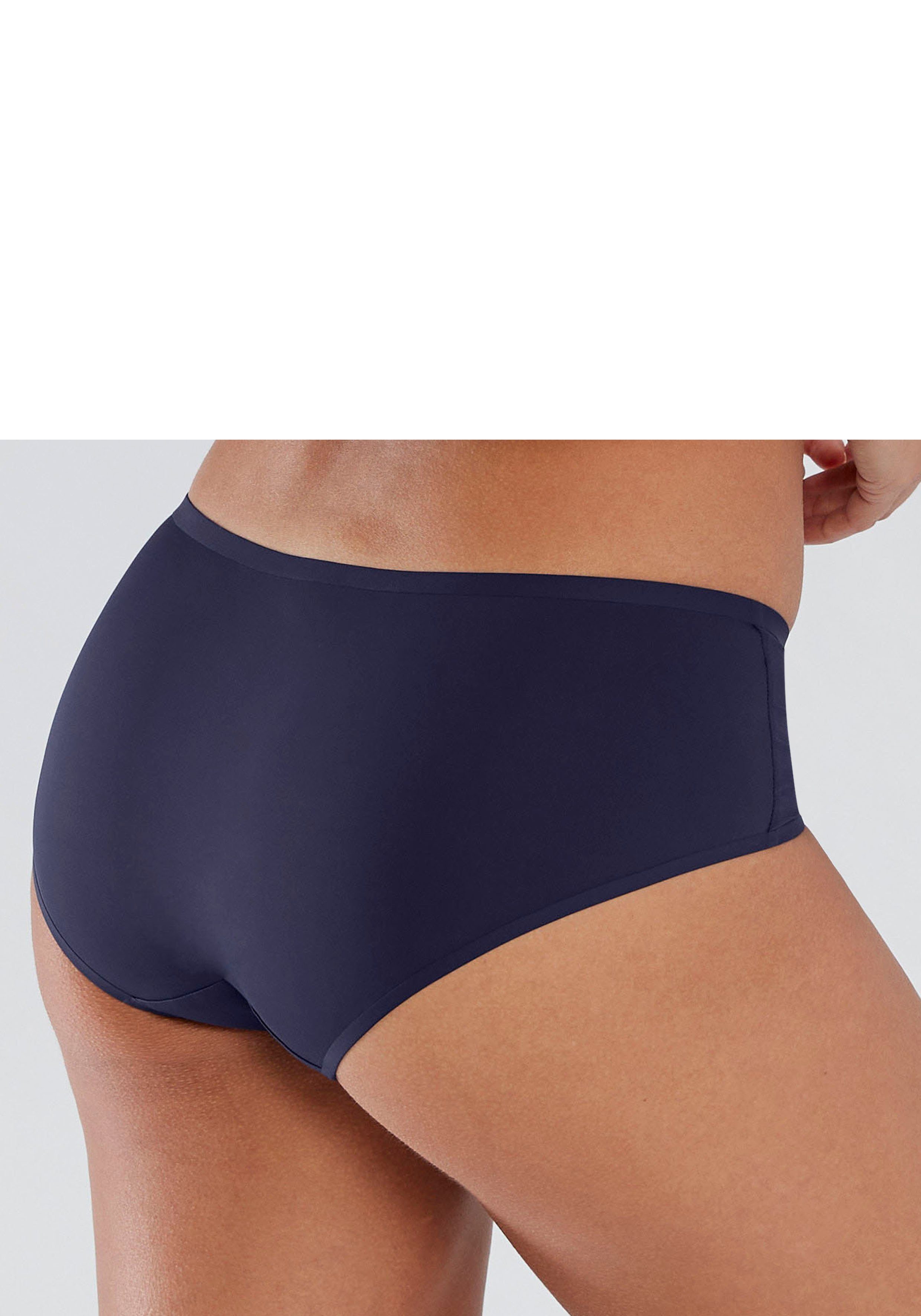 s.Oliver RED LABEL Beachwear Hipster Louise met mesh-inzetten opzij