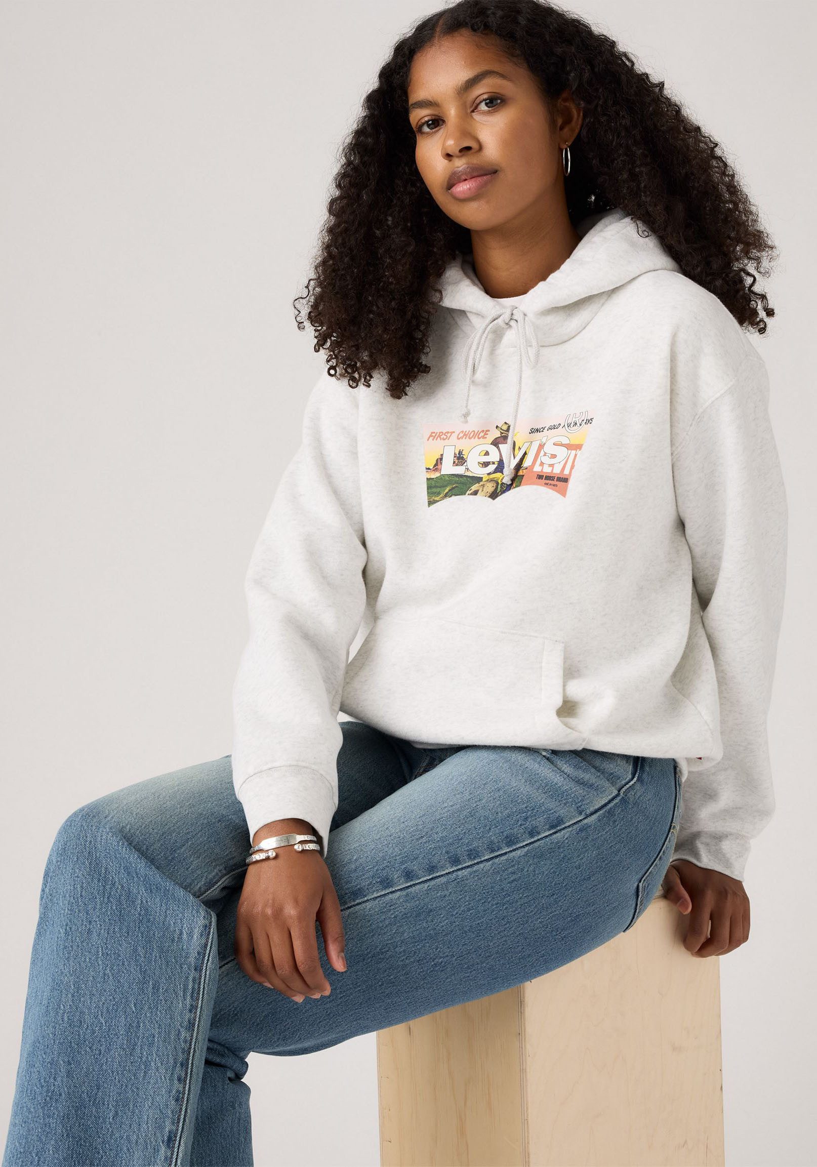Levi's® Hoodie met een capuchon