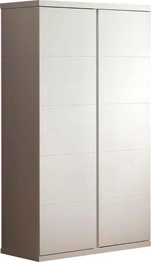 Vipack Kledingkast Ruime 2-deurs kledingkast in rechtlijnig design, uitvoering wit
