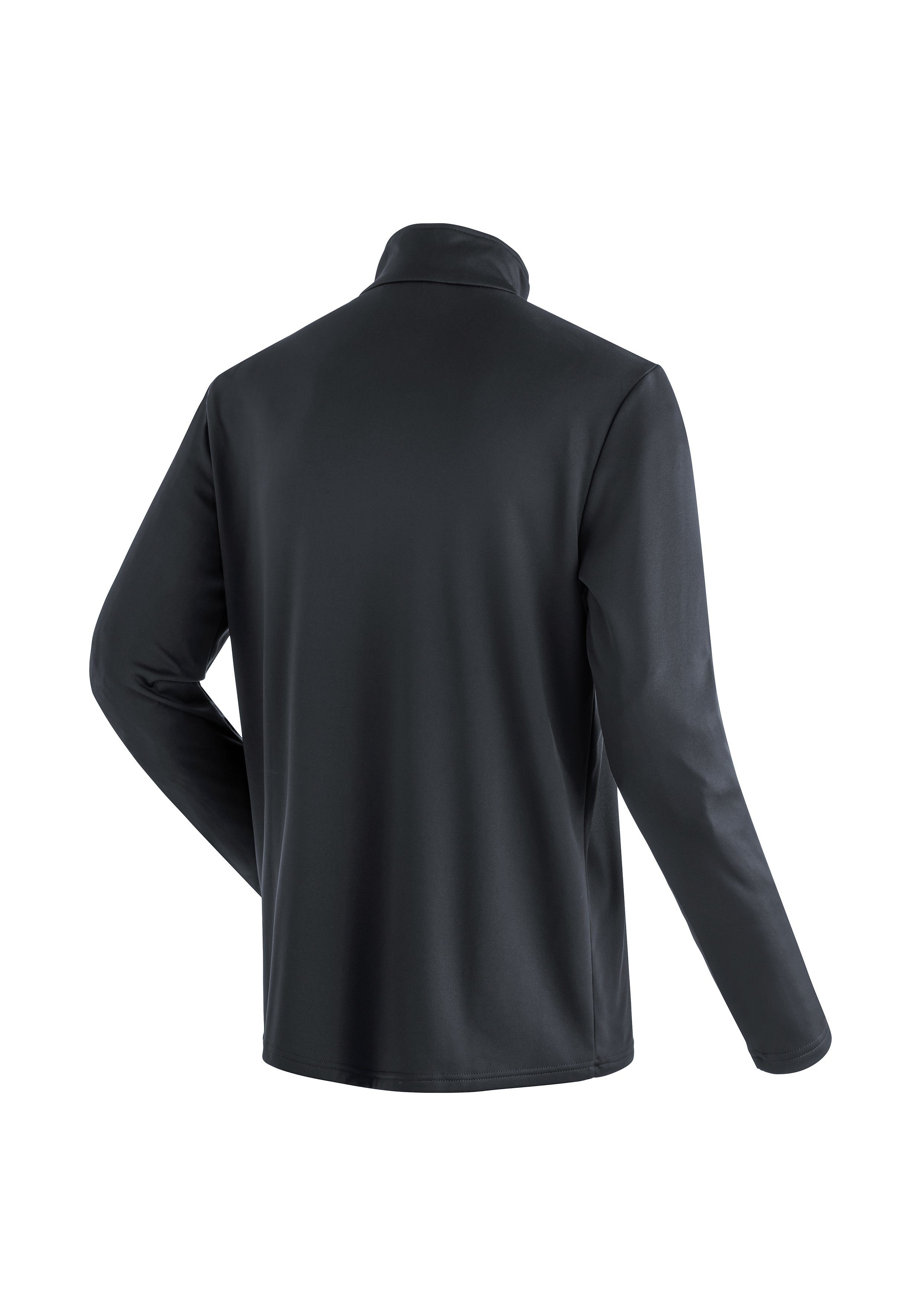 Maier Sports Fleecetrui Felix Heren fleece, functionele midlayer, half-zip, regular fit