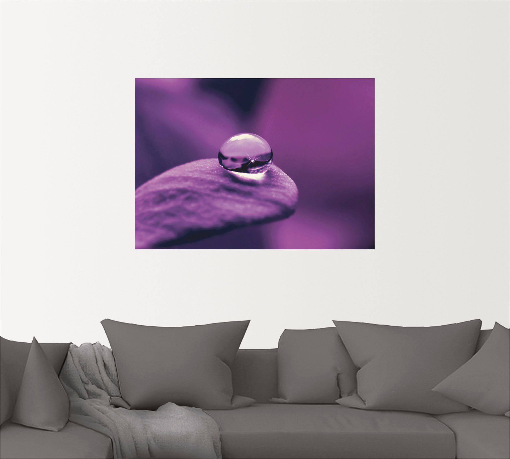 Artland Artprint Amethist als artprint op linnen, poster, muursticker in verschillende maten
