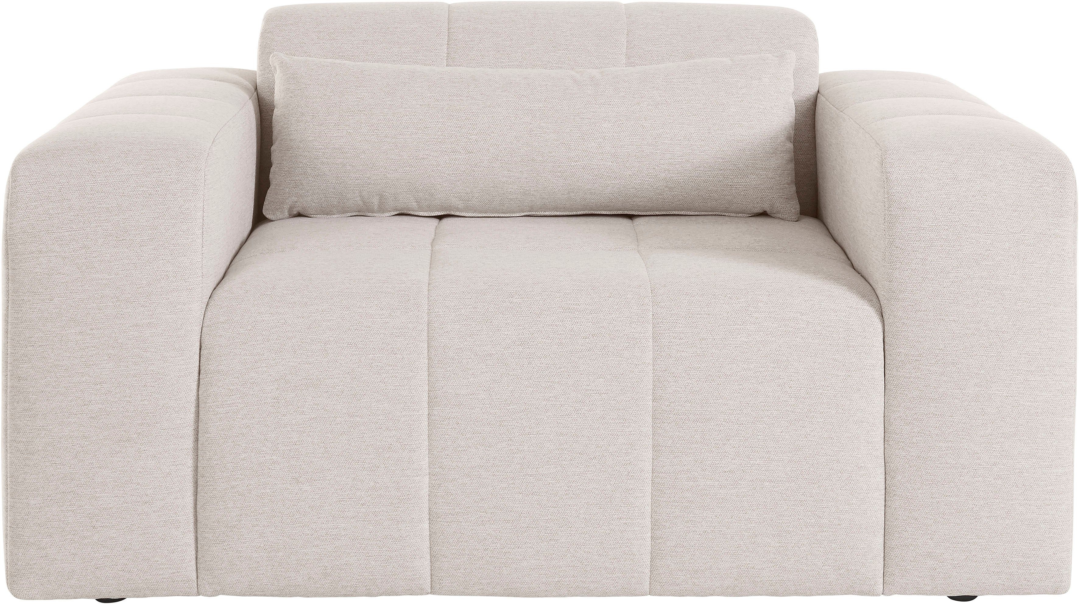 LeGer Home by Lena Gercke Loveseat Maileen Stoel passend bij de moduleserie "maileen" - apart plaatsbaar