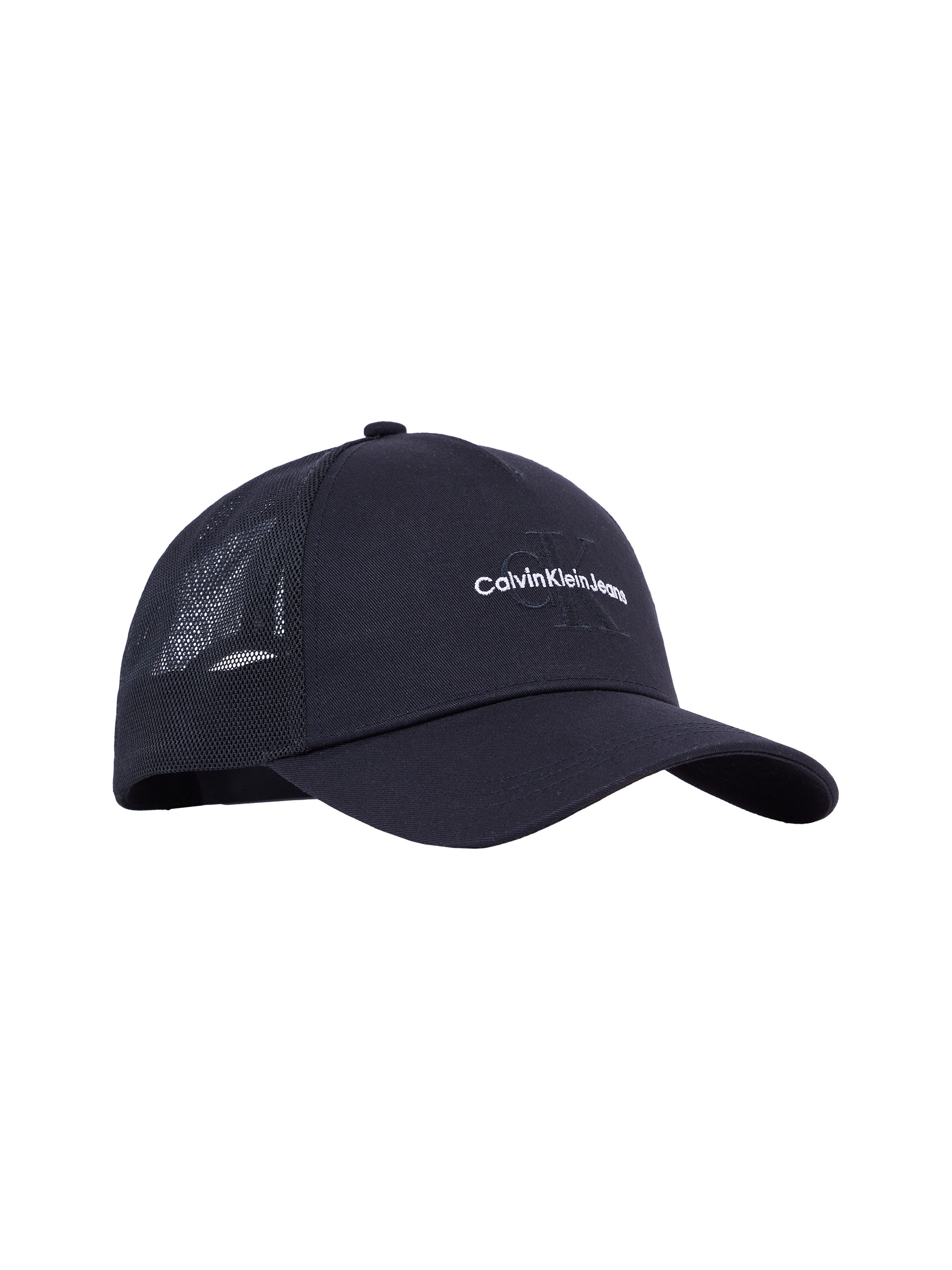 Calvin Klein Truckerpet MONO LOGO EMBRO TRUCKER HAT