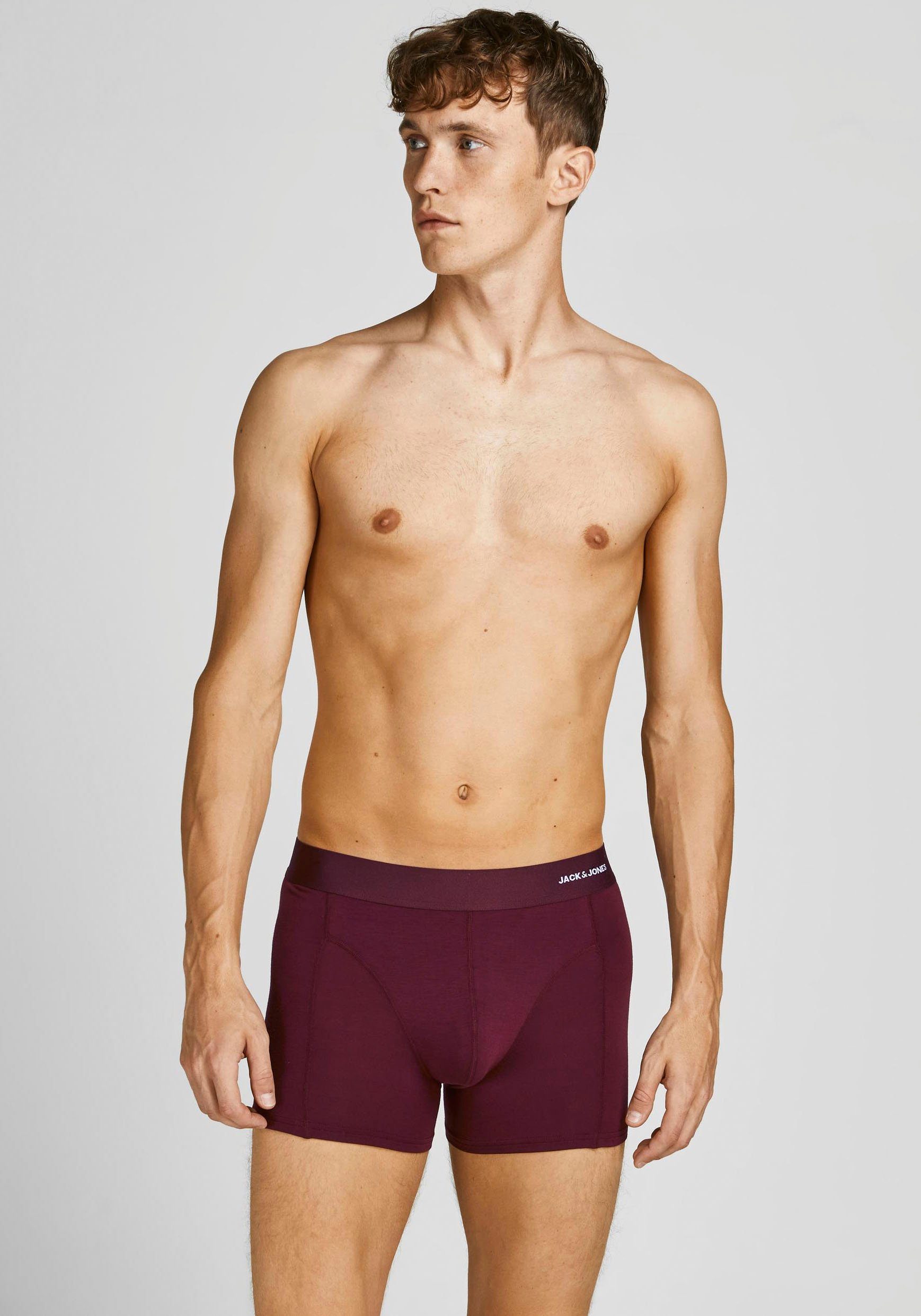 Jack & Jones Trunk JACBASIC BAMBOO TRUNKS 3 PACK NOOS (set, 3 stuks)