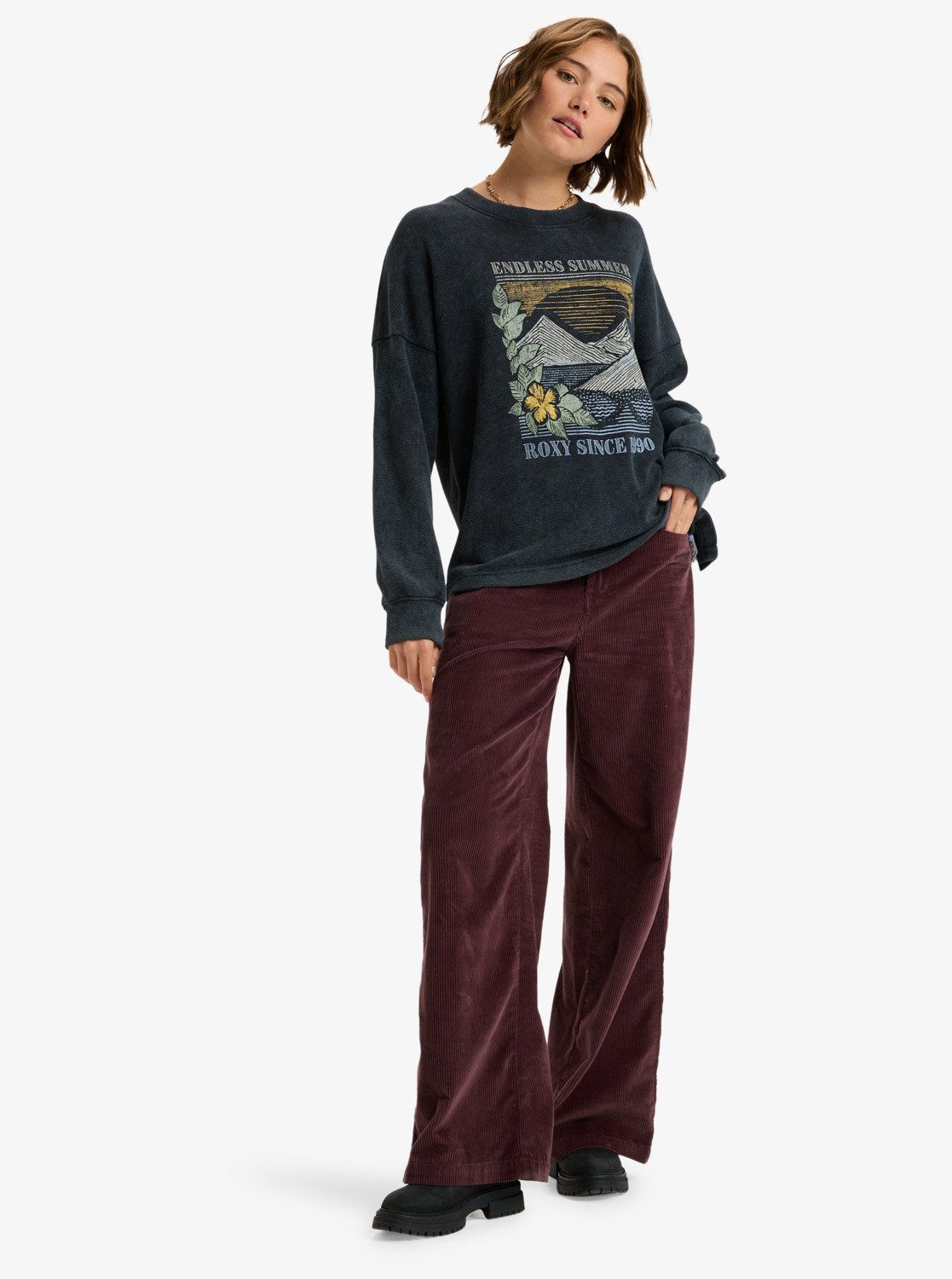 Roxy Sweatshirt EASTSIDE MIDWEIGHT (1-delig)