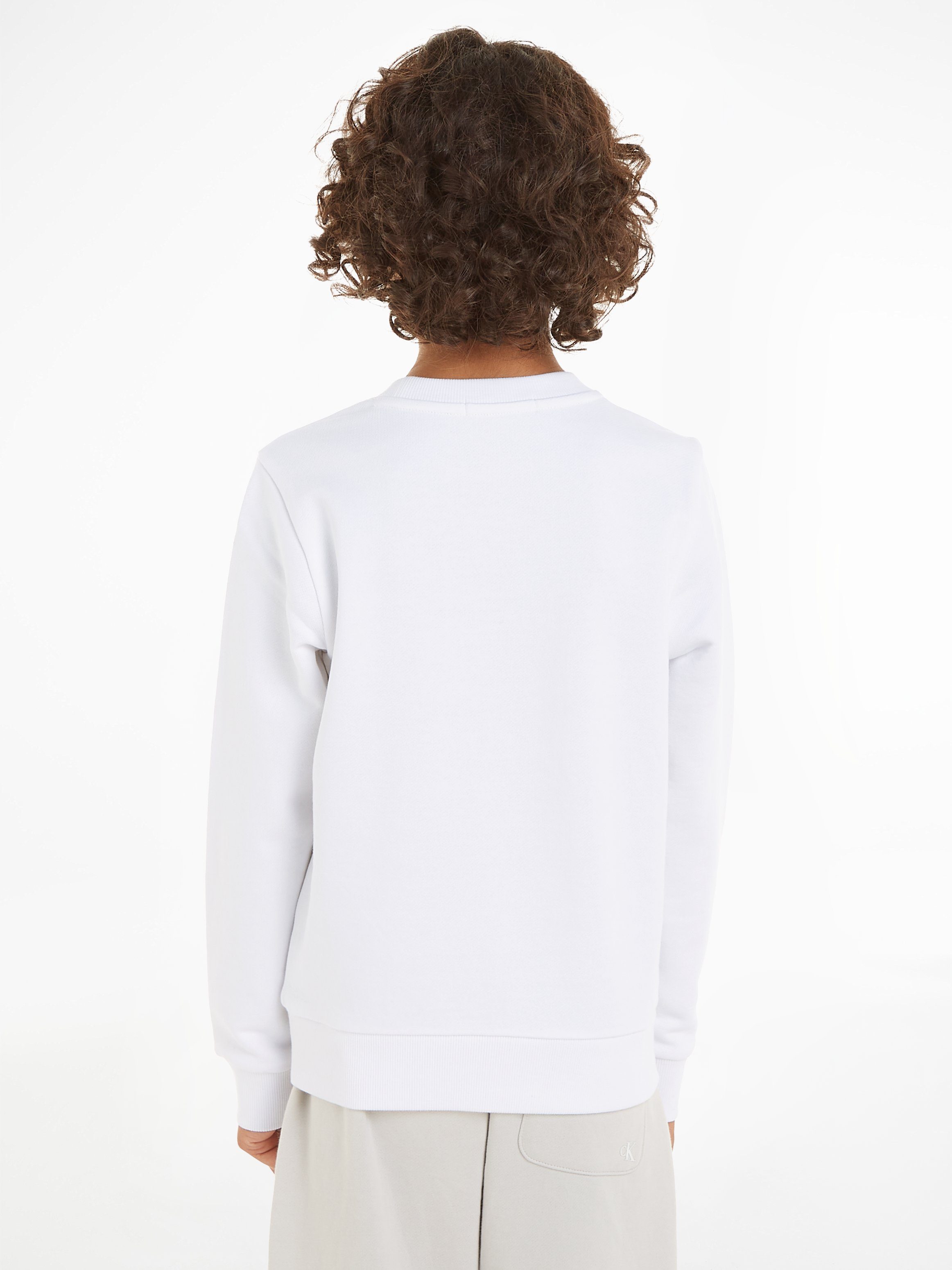 Calvin Klein Sweatshirt INST. LOGO REGULAR CN voor kinderen tot 16 jaar