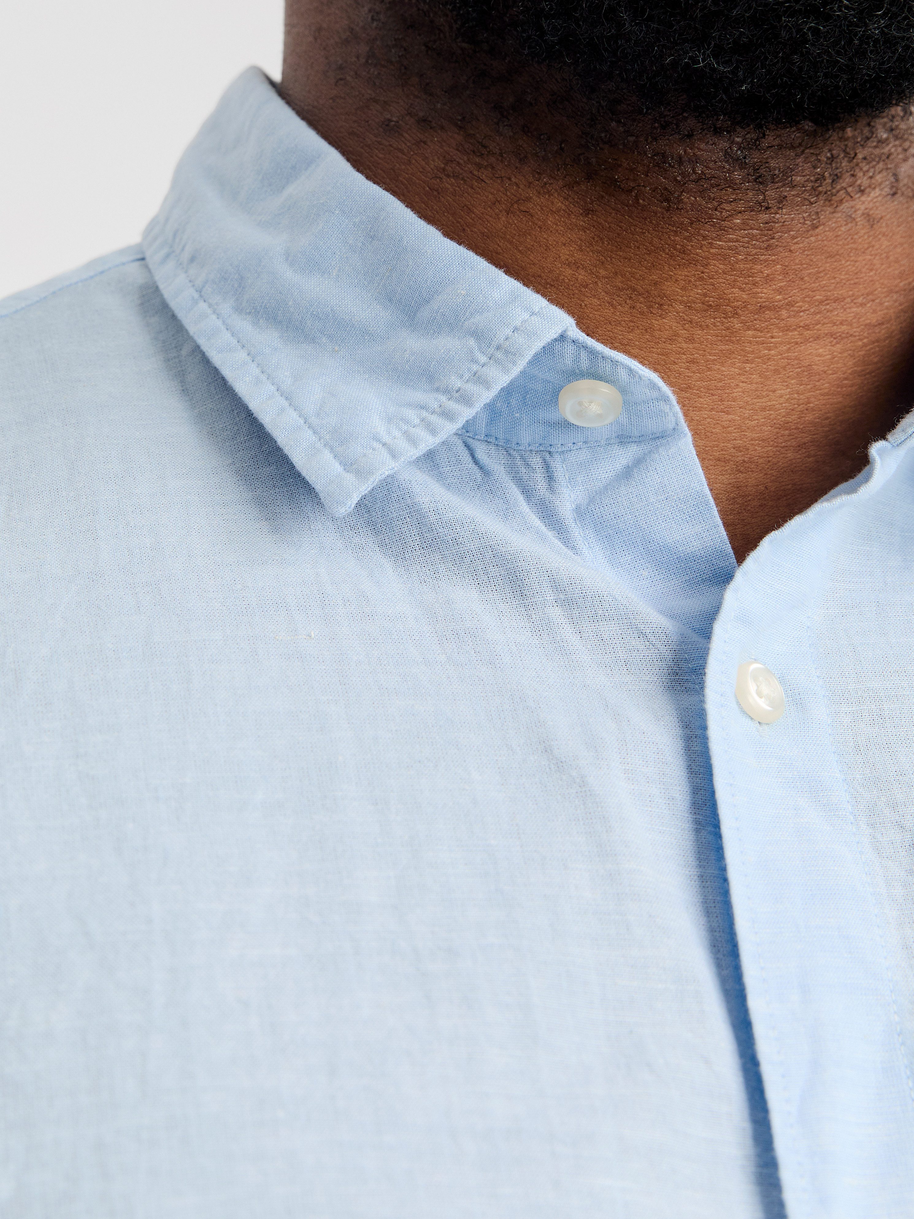 Jack & Jones PlusSize Overhemd met korte mouwen JJEBREEZE SHIRT SS SN PLS