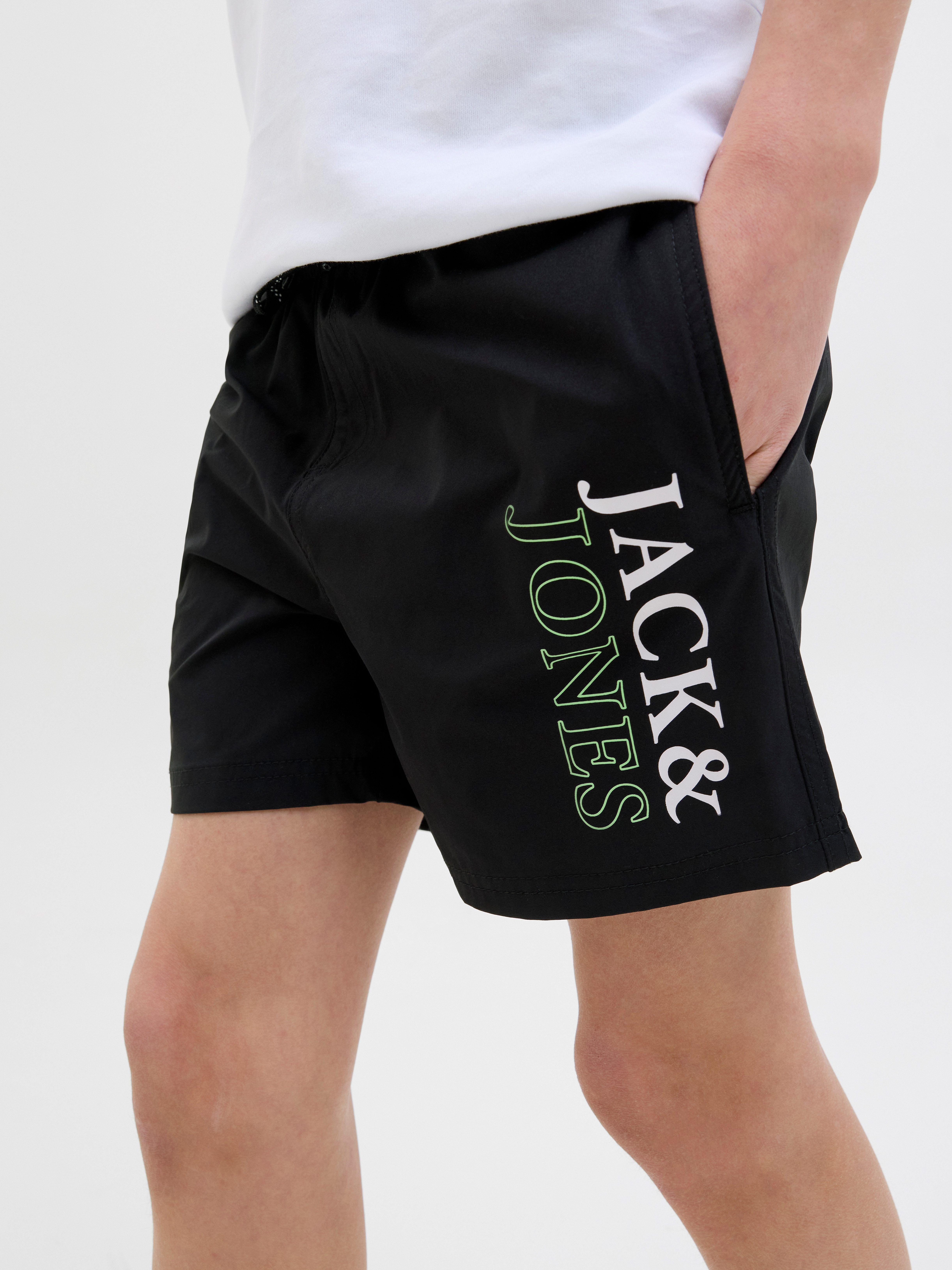 Jack & Jones Junior Zwemshort JPSTMAUI JJSWIM DOUBLE LOGO AKM SN JNR