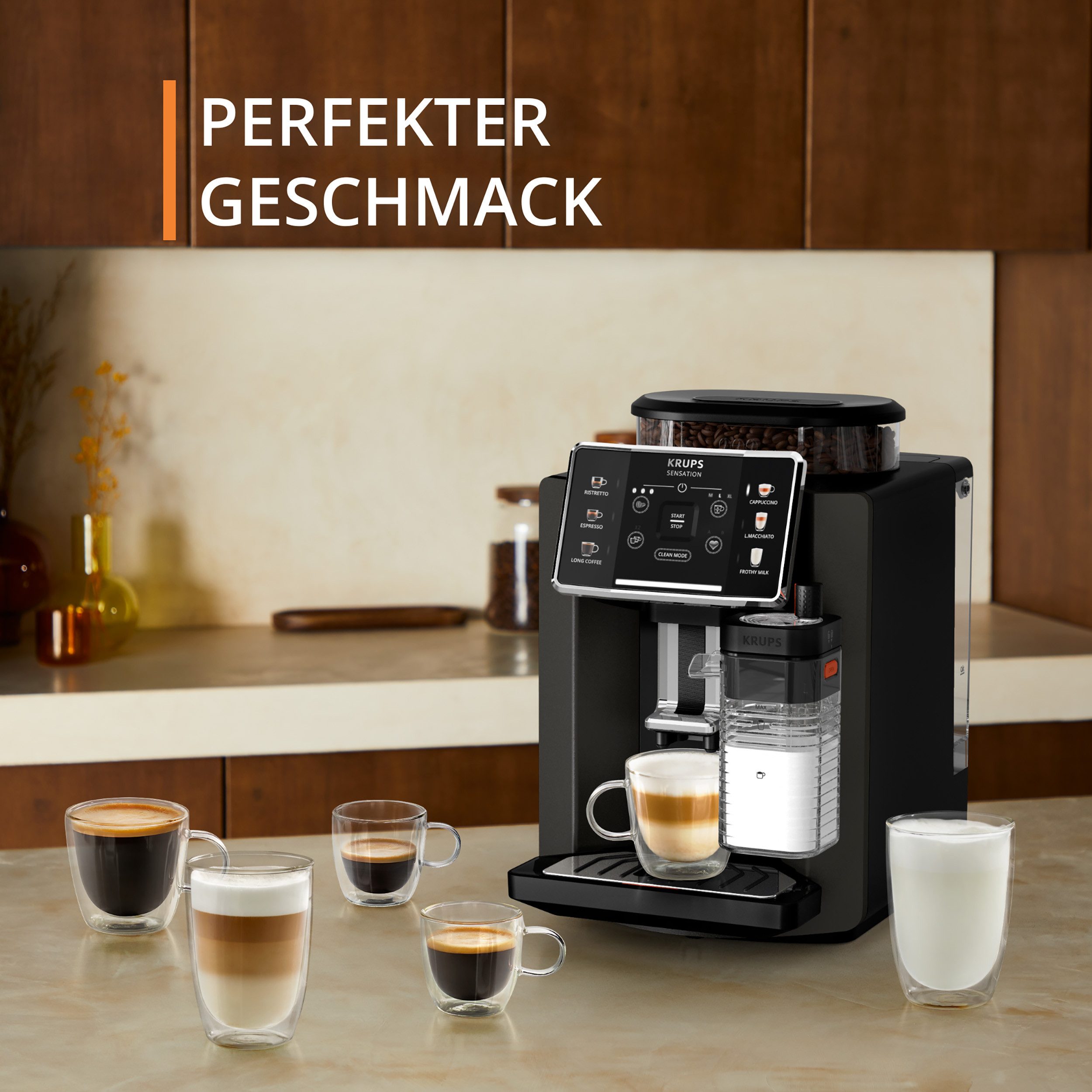 Krups Volautomatisch koffiezetapparaat EA9128D Sensation Milk