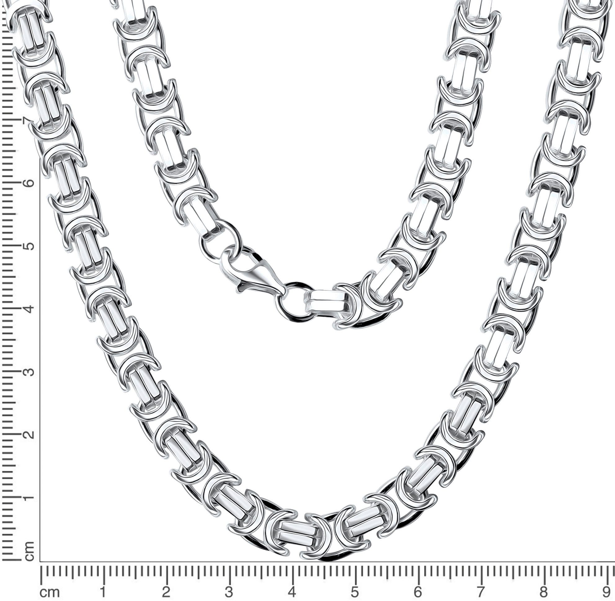 Firetti Zilverkleurige ketting Sieraad cadeau zilver 925 halssieraad halsketting koningsketting