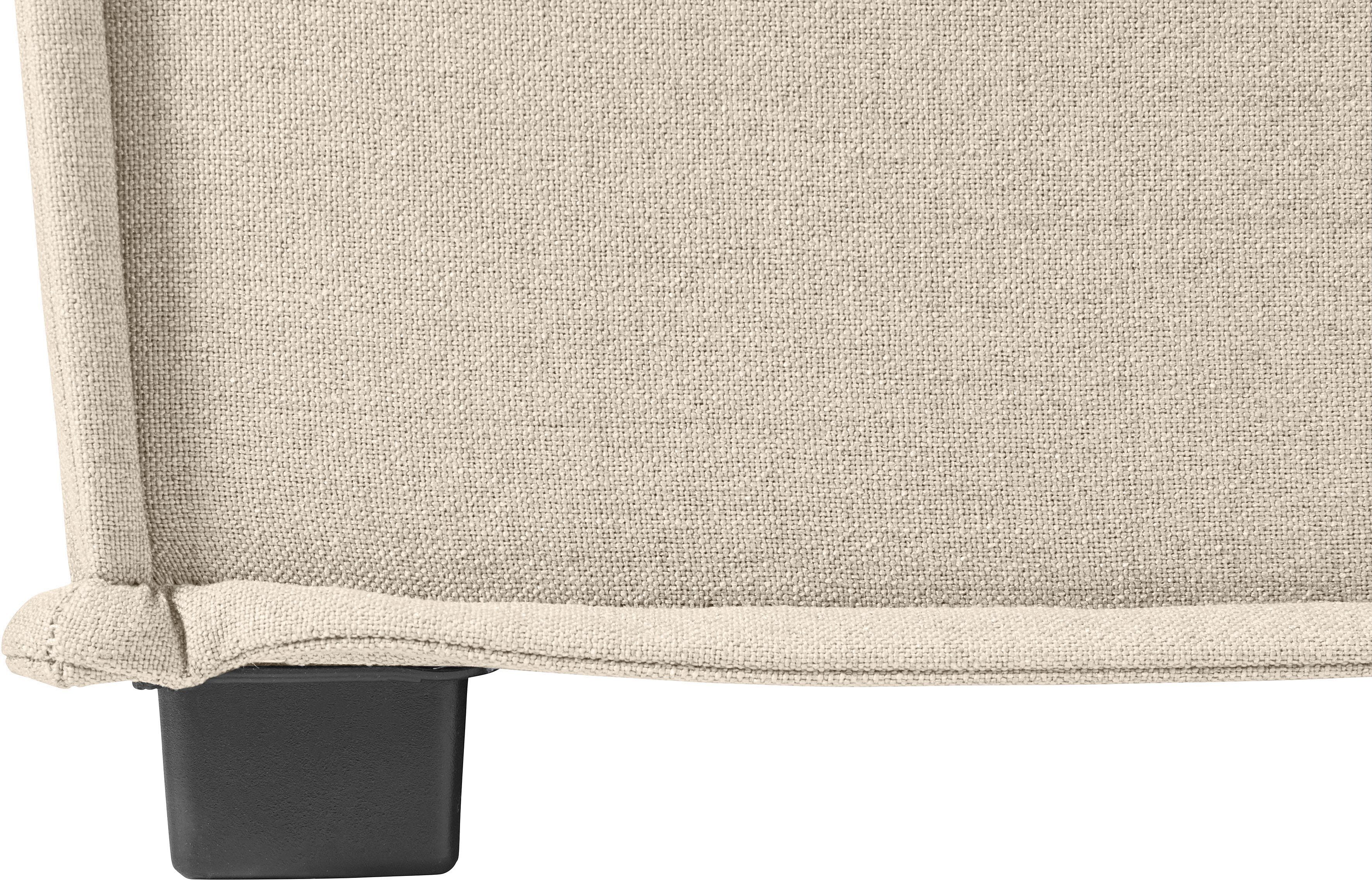 LeGer Home by Lena Gercke Gestoffeerd bed Isaline naar keuze zonder matras of met 3 matrassoorten, hoofdbordhoogte 107 cm