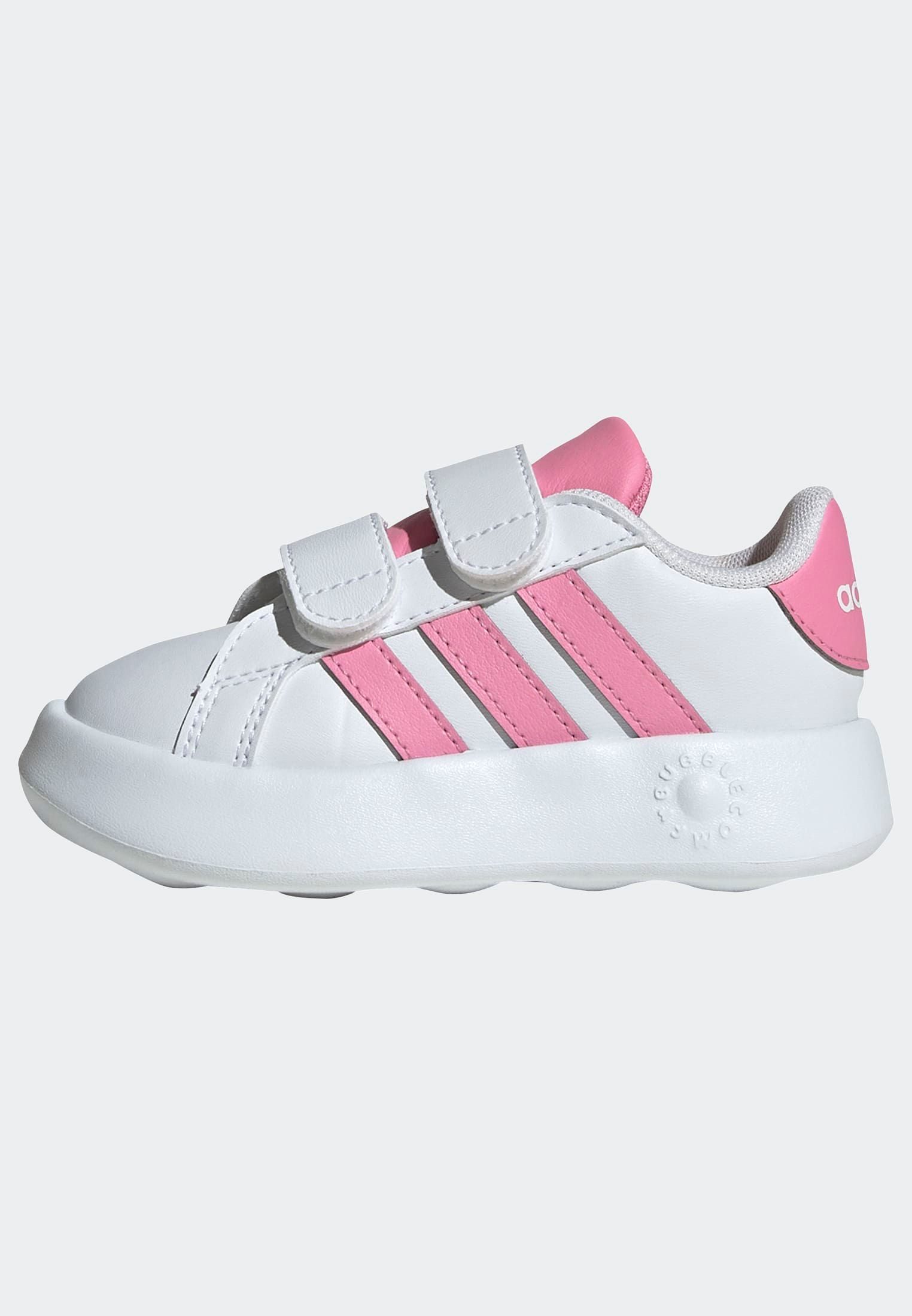 adidas Sportswear Klittenbandschoenen GRAND COURT 2.0 KIDS Design geïnspireerd op de adidas Superstar, voor kinderen