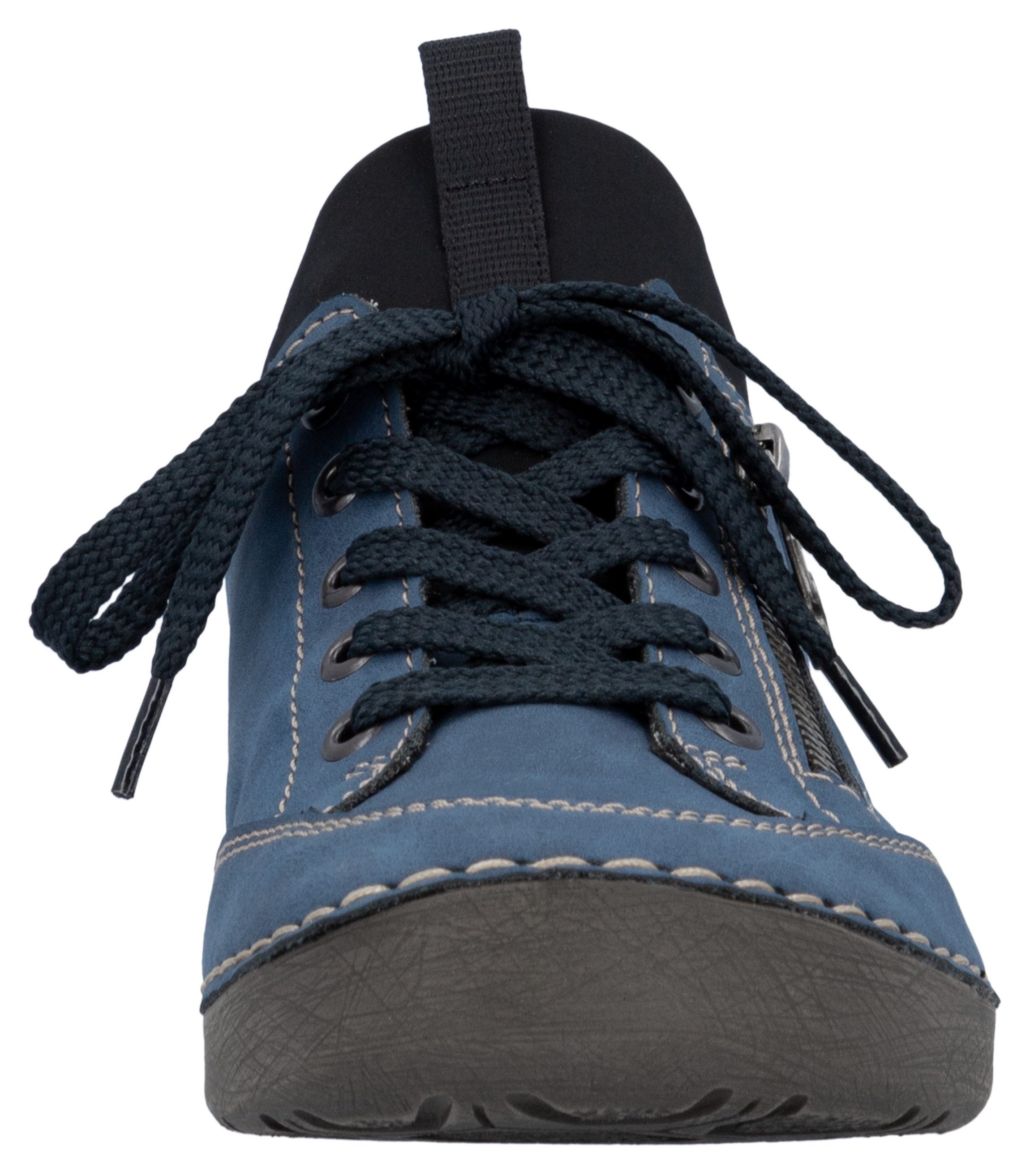 Rieker Slip-on sneakers , slipper, instapschoen, met elastische instap