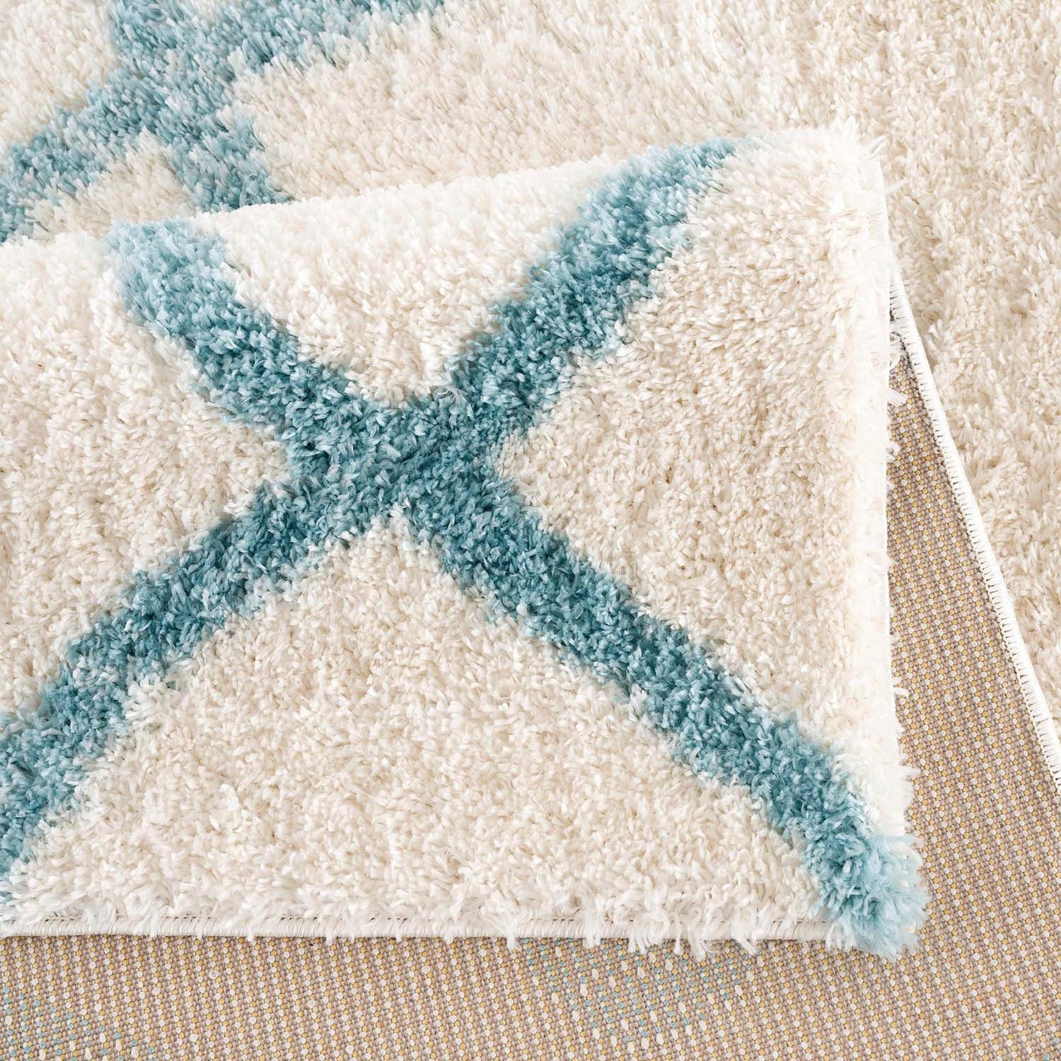 Carpet City Hoogpolig vloerkleed Pulpy 563 bijzonder zacht, etno-look, ideaal voor woonkamer & slaapkamer