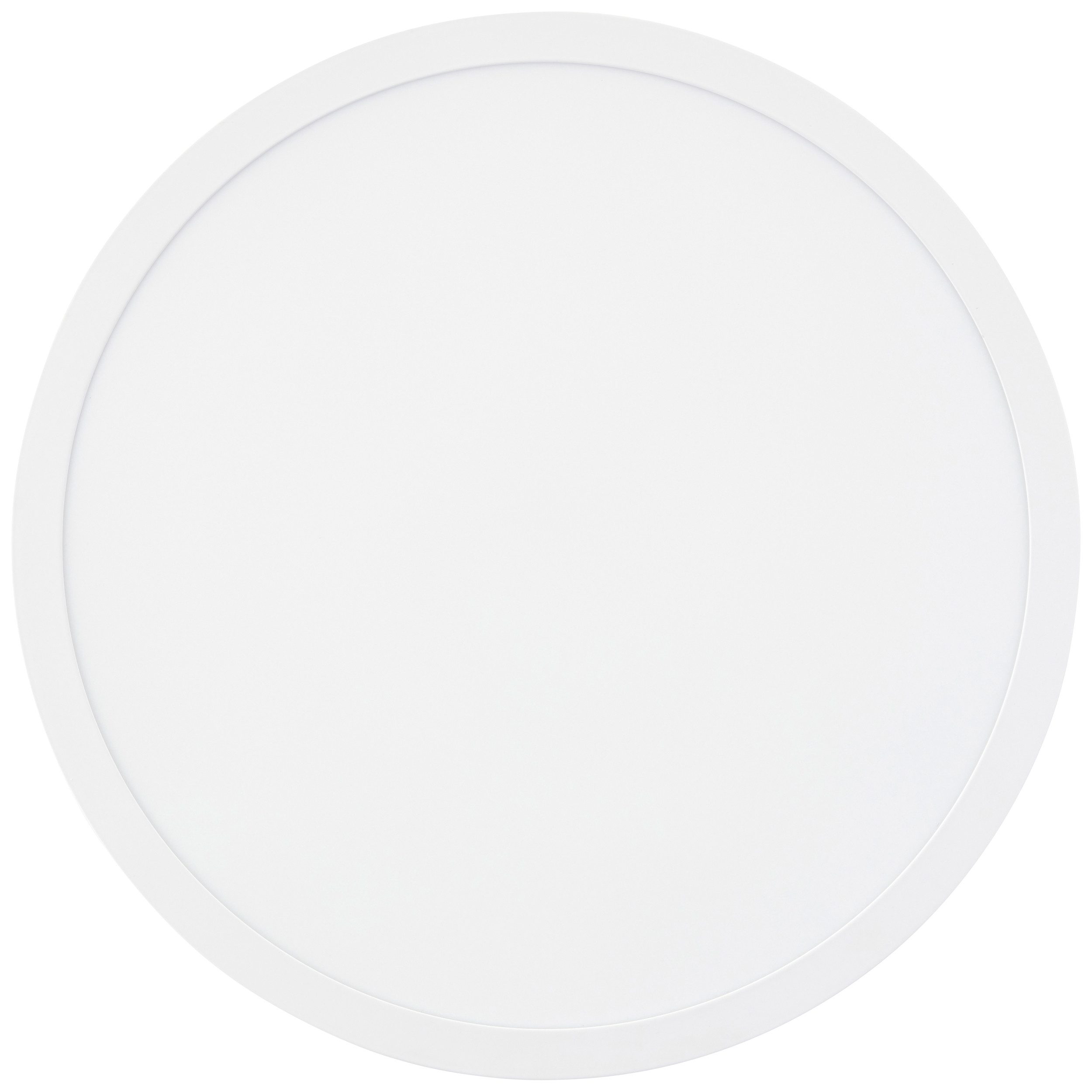 Brilliant Leuchten Led-plafondlamp Briston Ø 42 cm, 1800 lm, 3000-6500 K, dimbaar, afstandsbediening, aluminium, wit