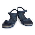 panama jack sandaaltjes julia met klittenbandsluiting blauw