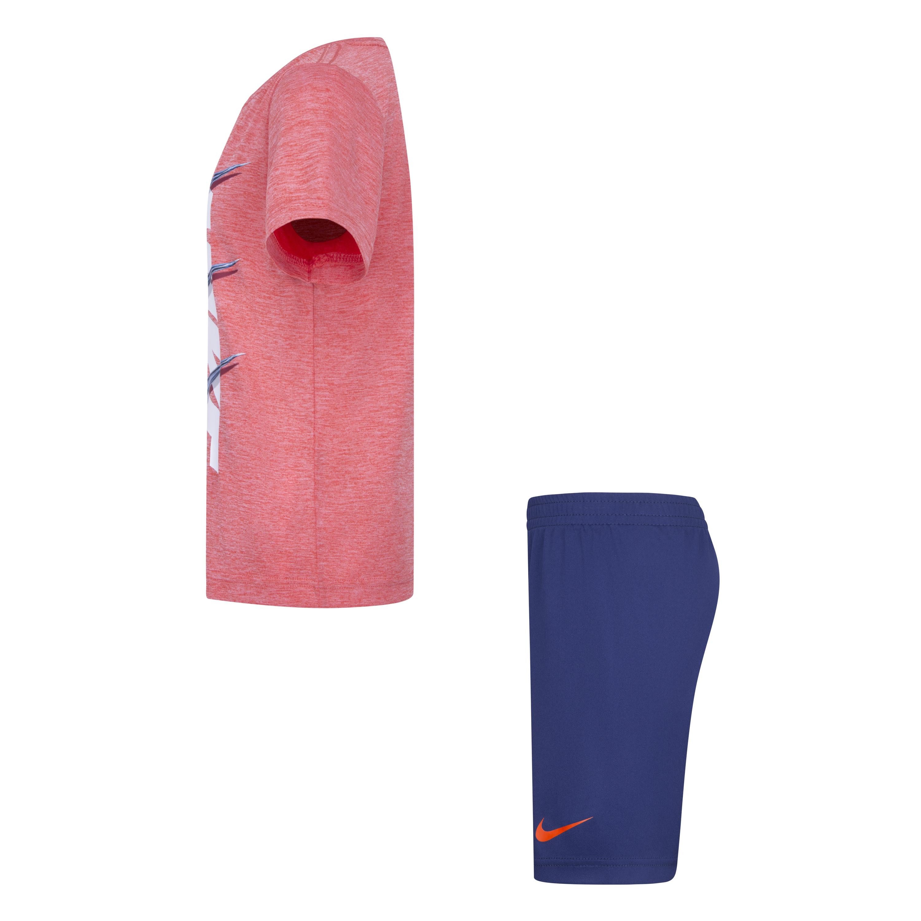 Nike Sportswear T-shirt short NKB B NK DF DROPSET SHORT SET (2-delig)