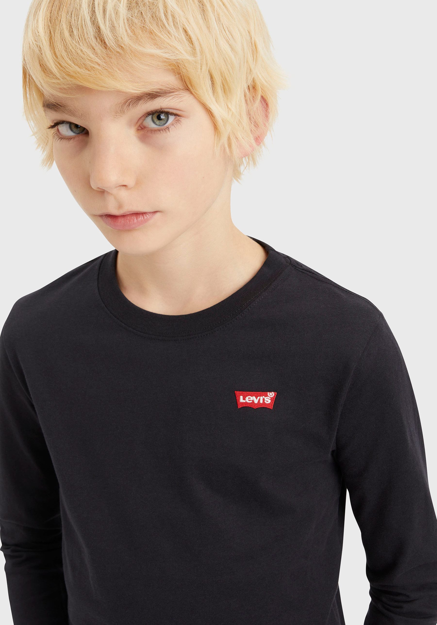 Levi's Kidswear Shirt met lange mouwen LVB LS GRAPHIC TEE SHIRT
