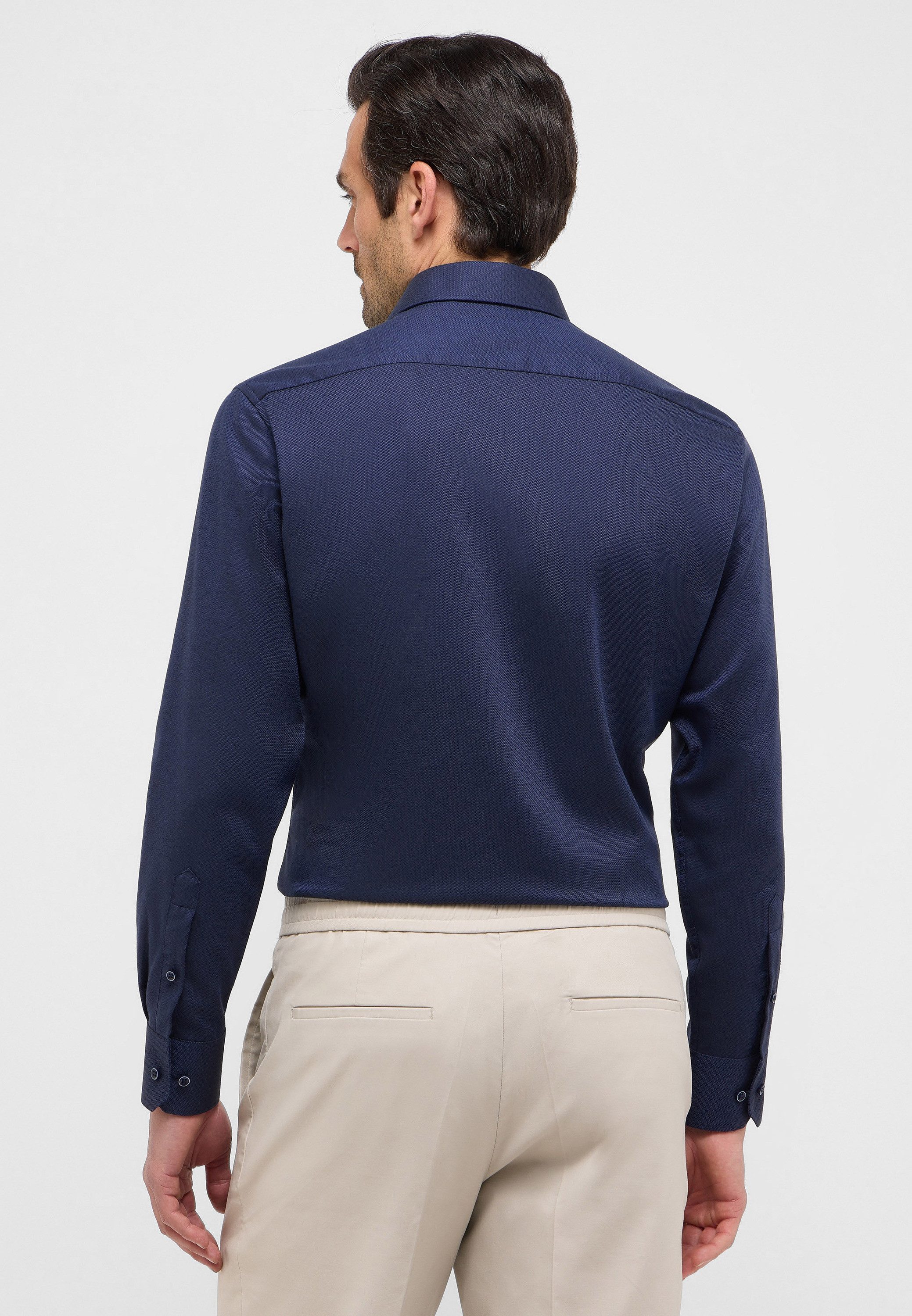 Eterna Overhemd met lange mouwen MODERN FIT NON IRON (strijkvrij)