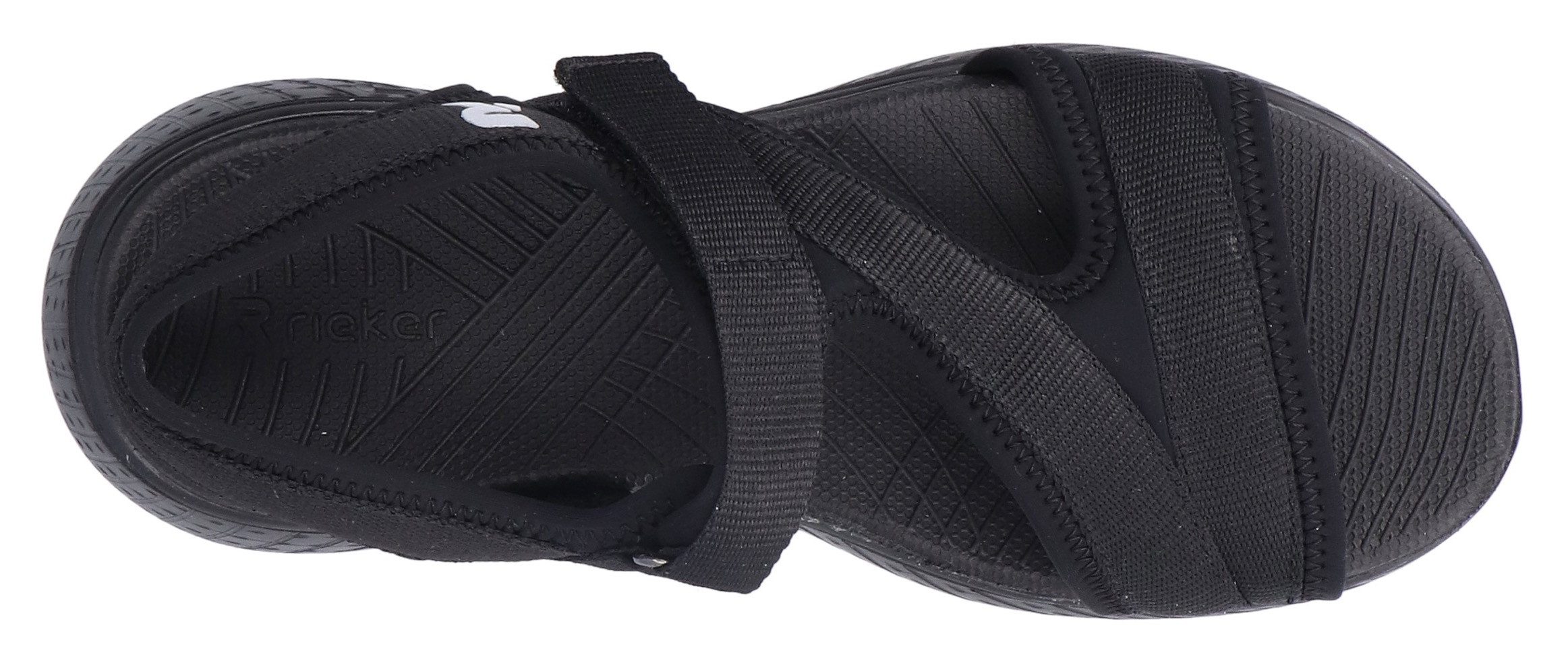 RIEKER Sport Sandalen Trekkingsandaal, outdoorsandaal, zomerschoen met klittenbandbandjes