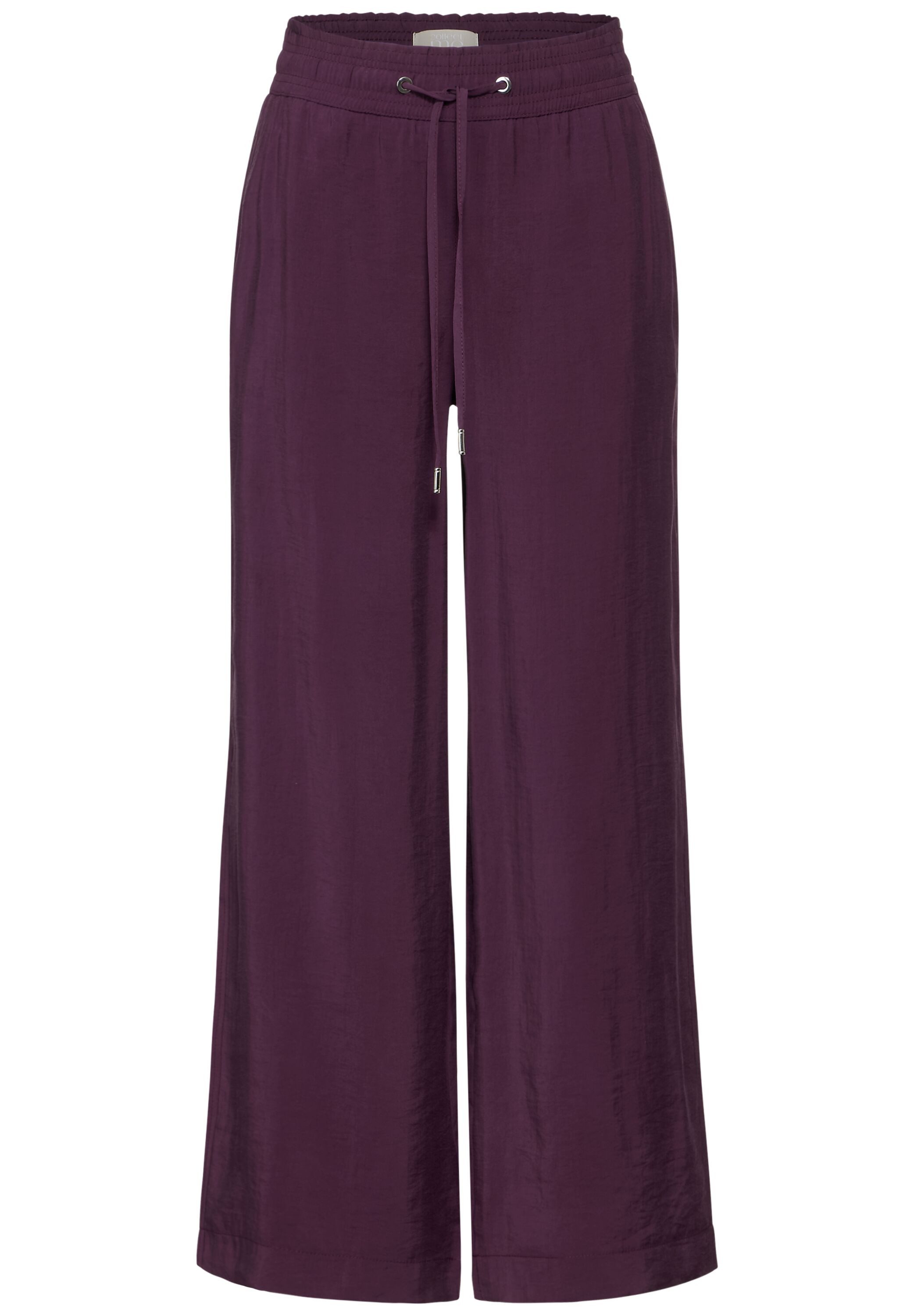 STREET ONE Stoffen broek met trekkoord