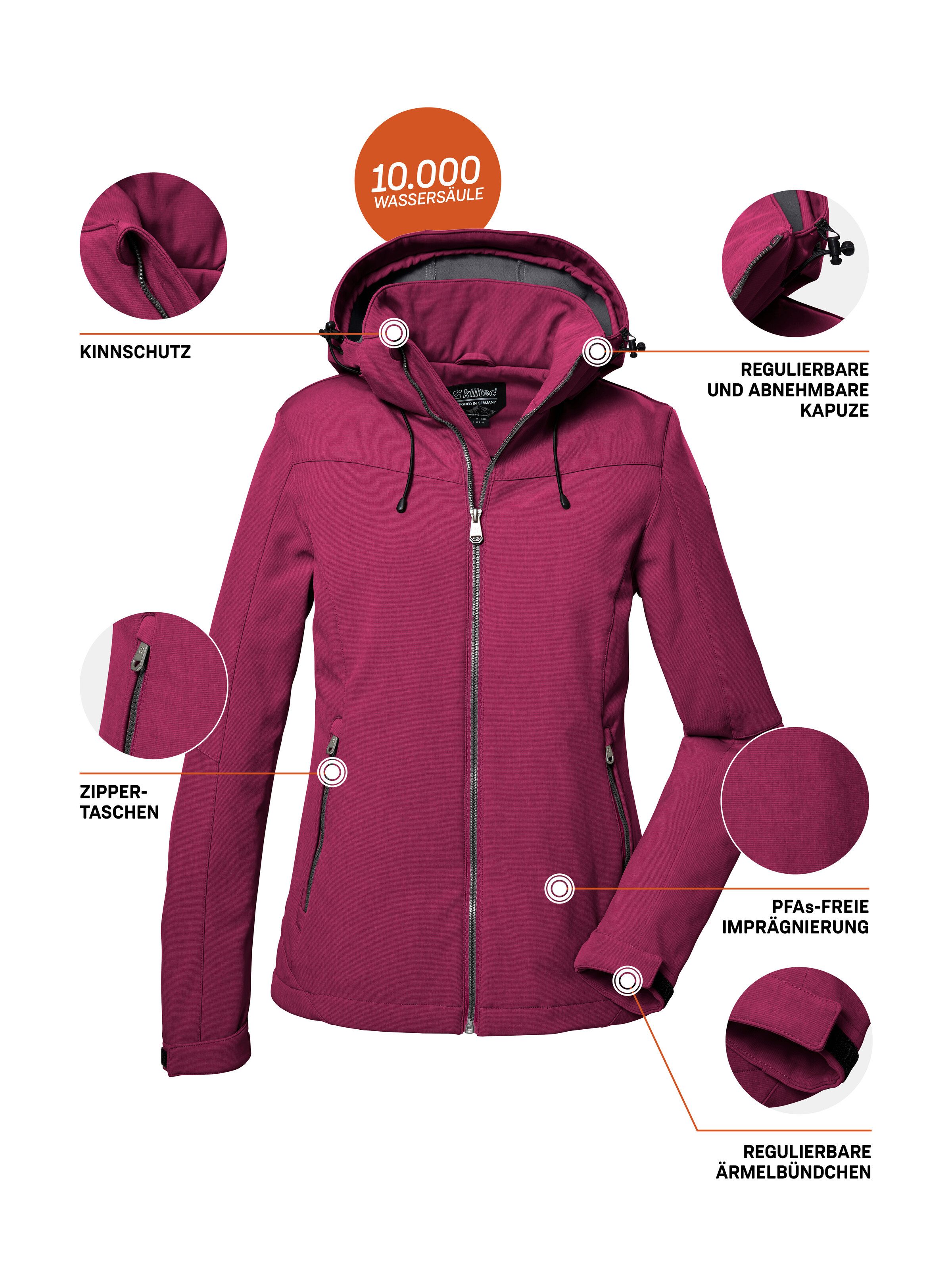 Killtec Softshell-jack Dames softshelljas