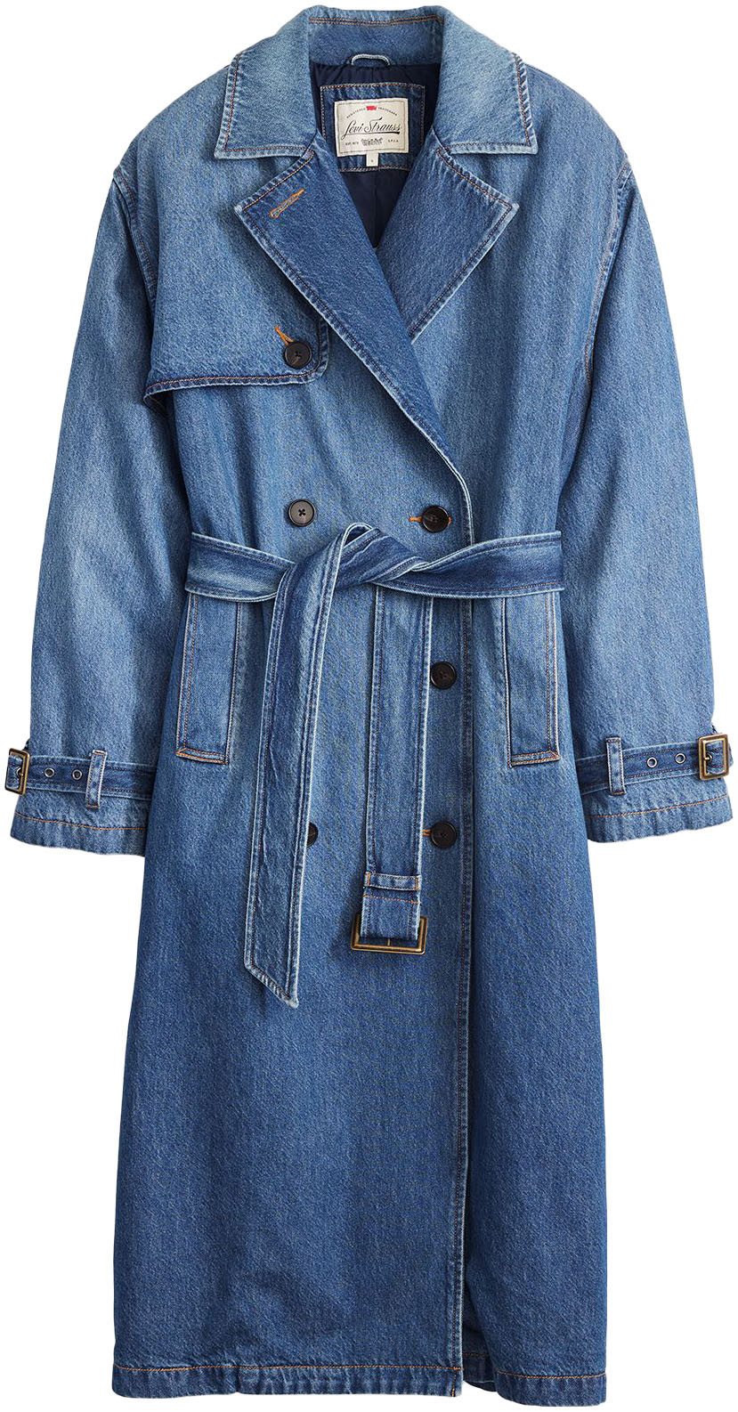 Levi's® Trenchcoat SPADE TRENCH met riemlussen