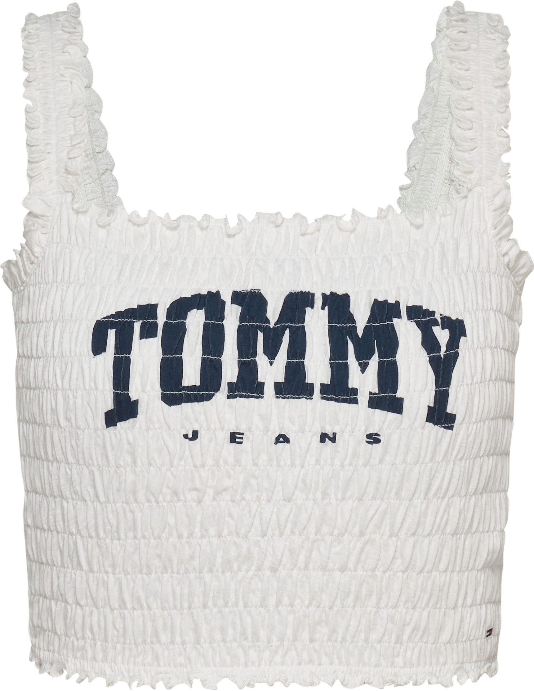 TOMMY JEANS Smoktop TJW SMOCK VARSITY BRALETTE