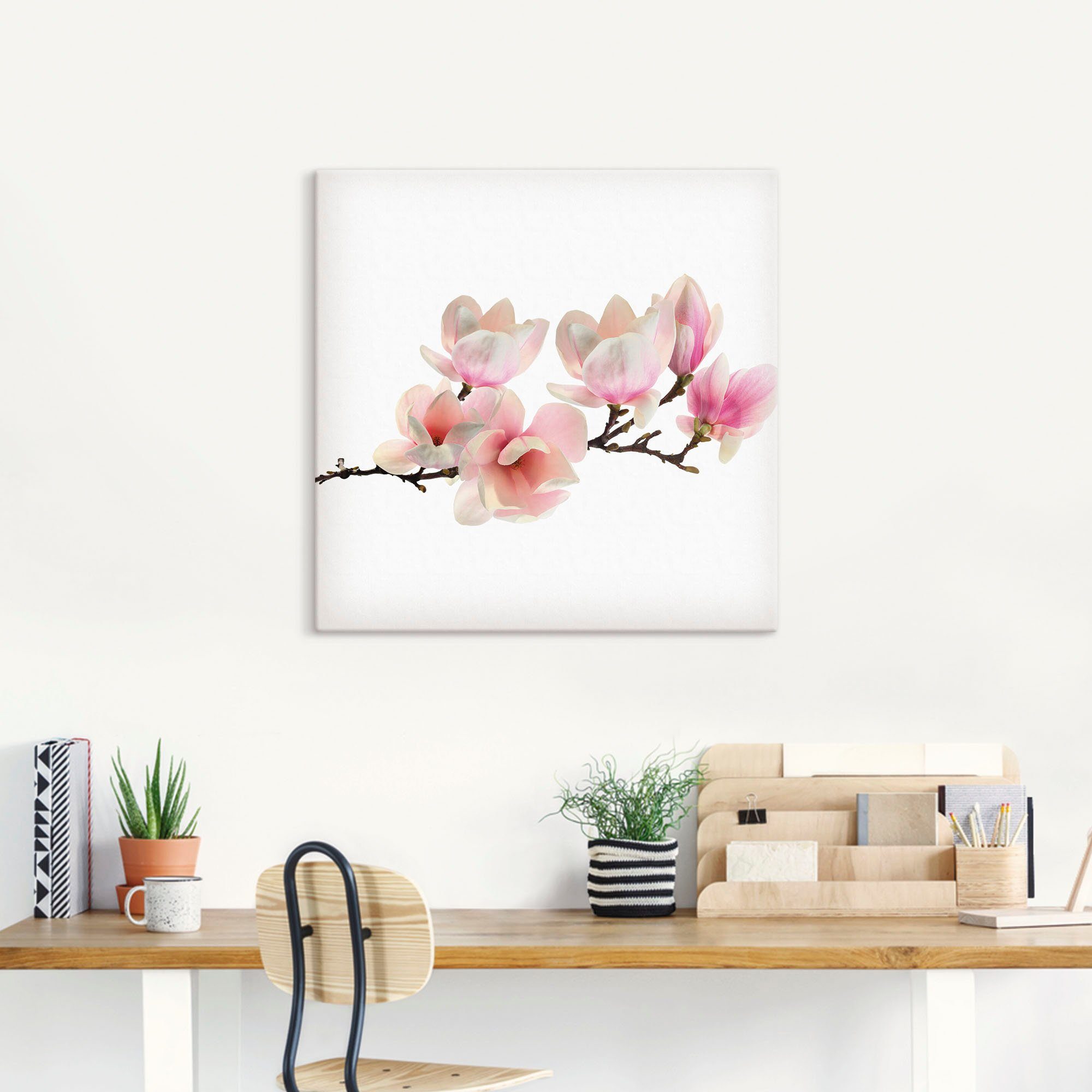 Artland Artprint MAGNOLIE als artprint op linnen, poster, muursticker in verschillende maten