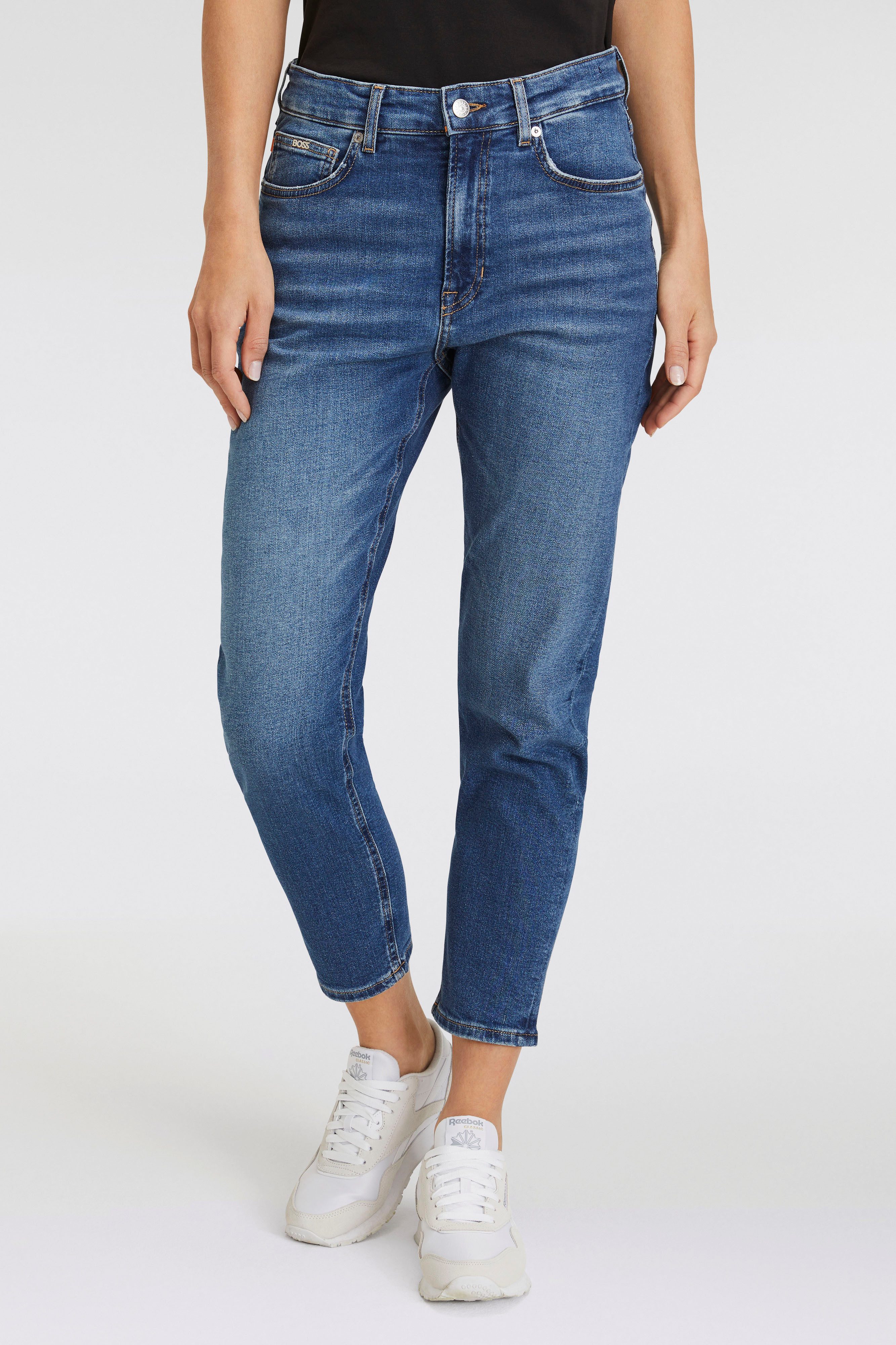 Boss Orange Slim fit jeans C_ELSA MR 3.0 Premium damesmode